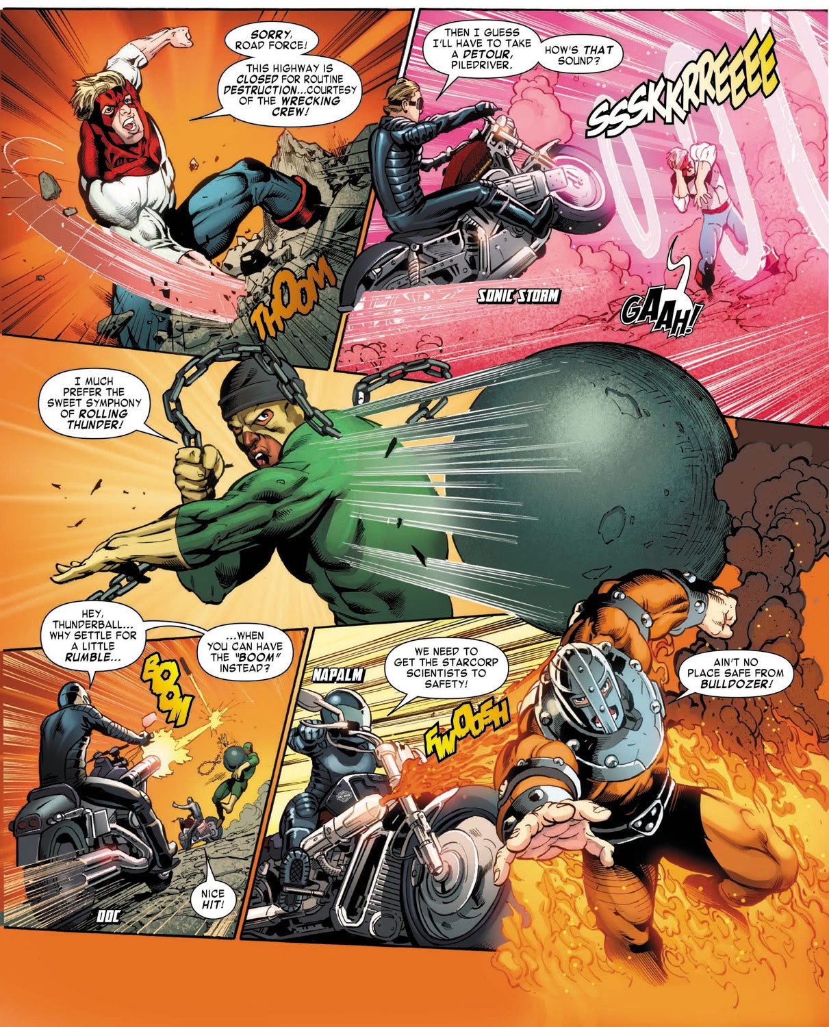 Read online Road Force: Wrecked & Ruined comic -  Issue # Full - 5
