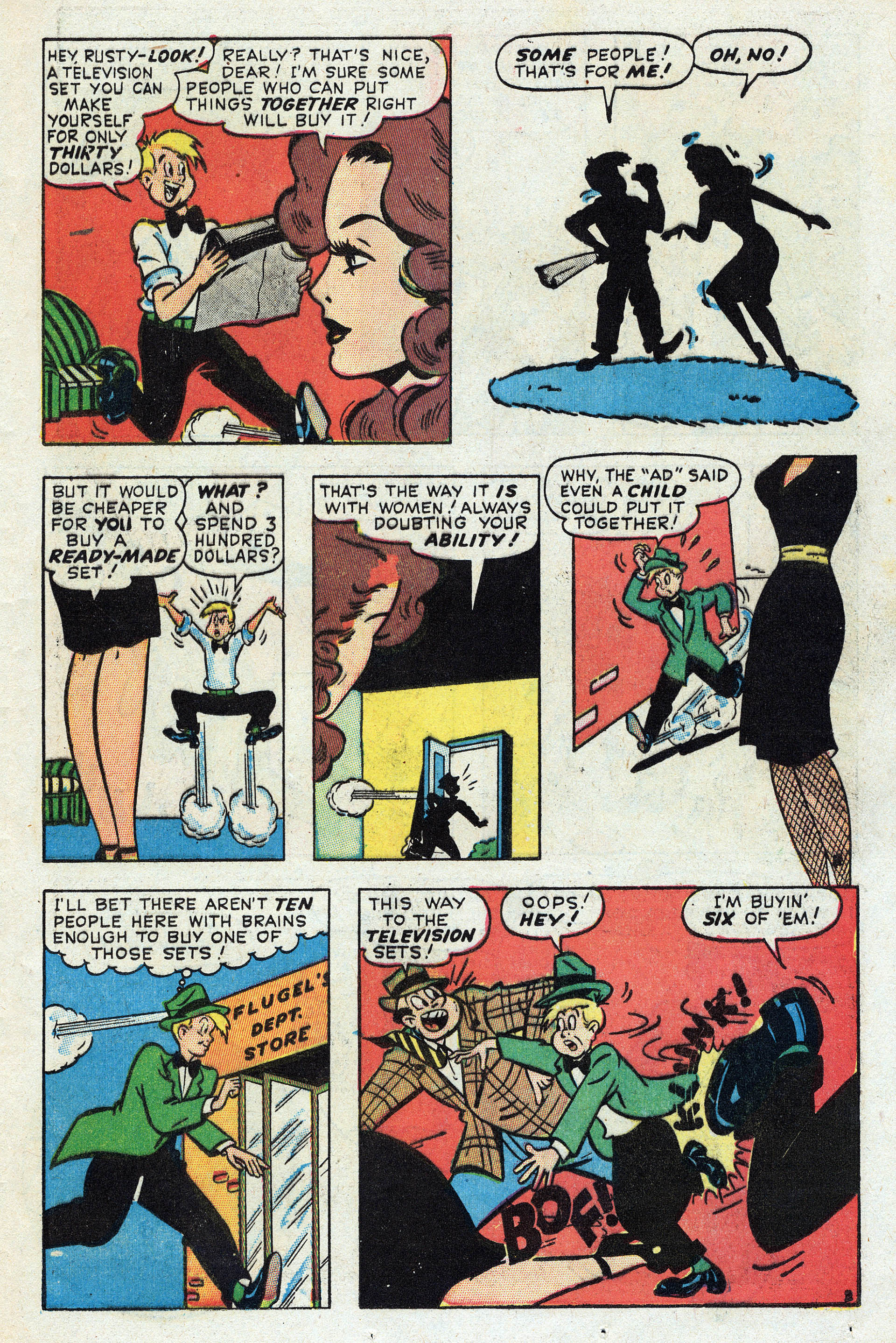 Read online Margie Comics comic -  Issue #40 - 37