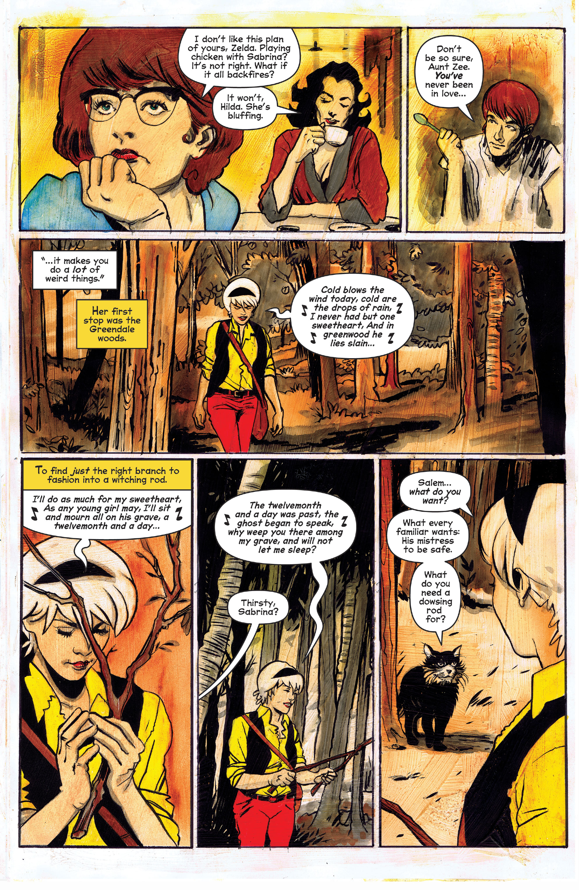 Read online Chilling Adventures of Sabrina comic -  Issue #9 - 8