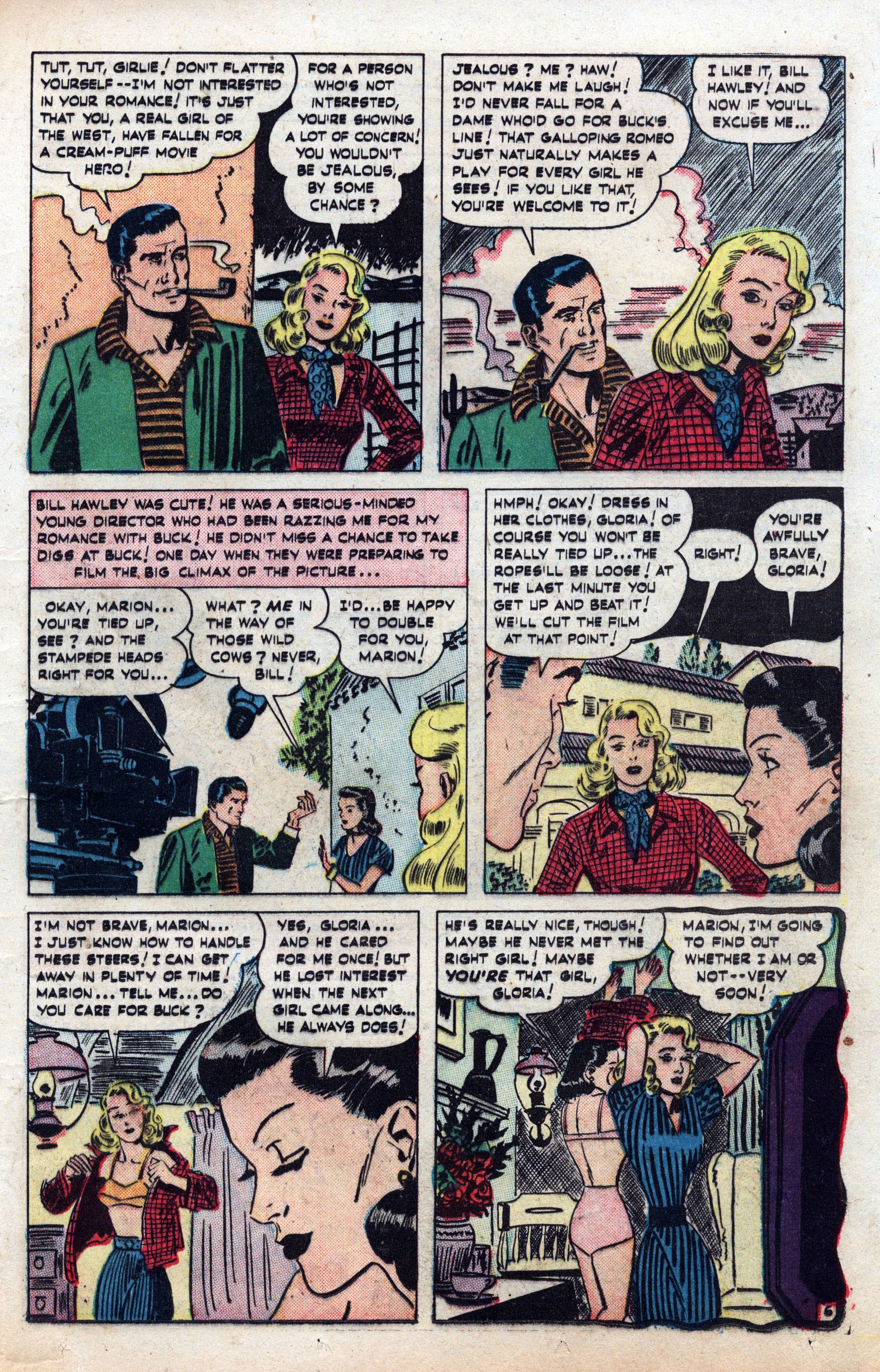 Read online Cowboy Romances comic -  Issue #2 - 37