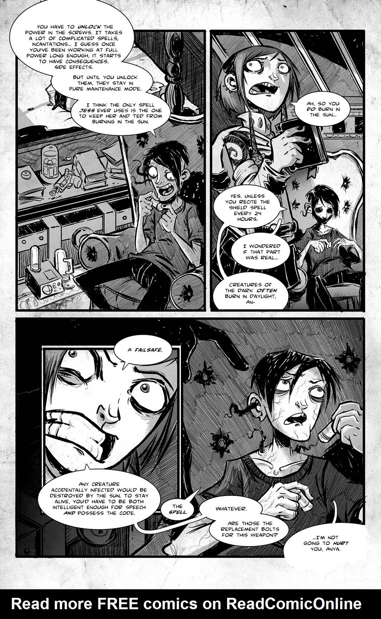 Read online Eldritch! comic -  Issue #6 - 13