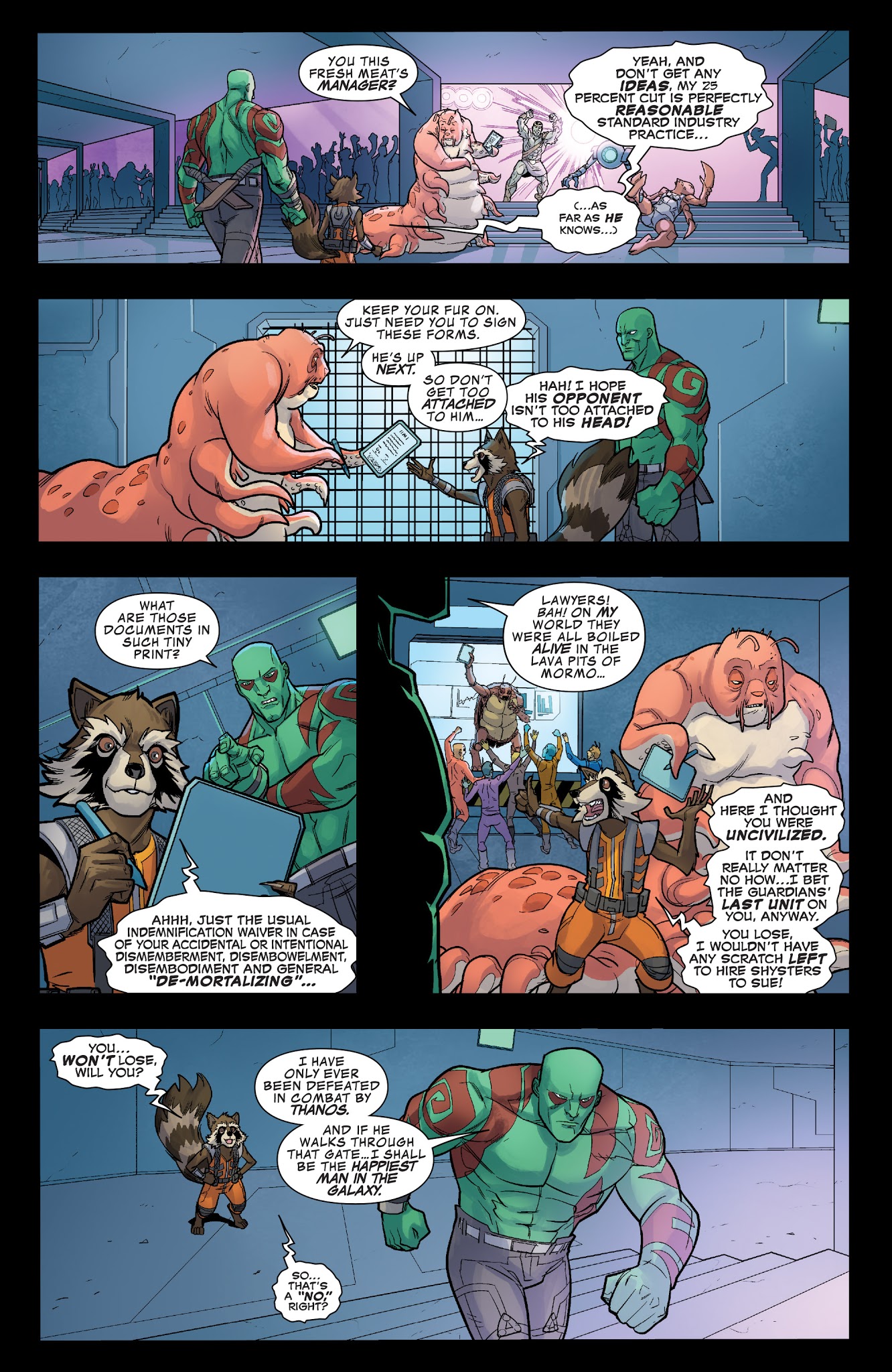 Read online Guardians of the Galaxy: Telltale Games comic -  Issue #2 - 8