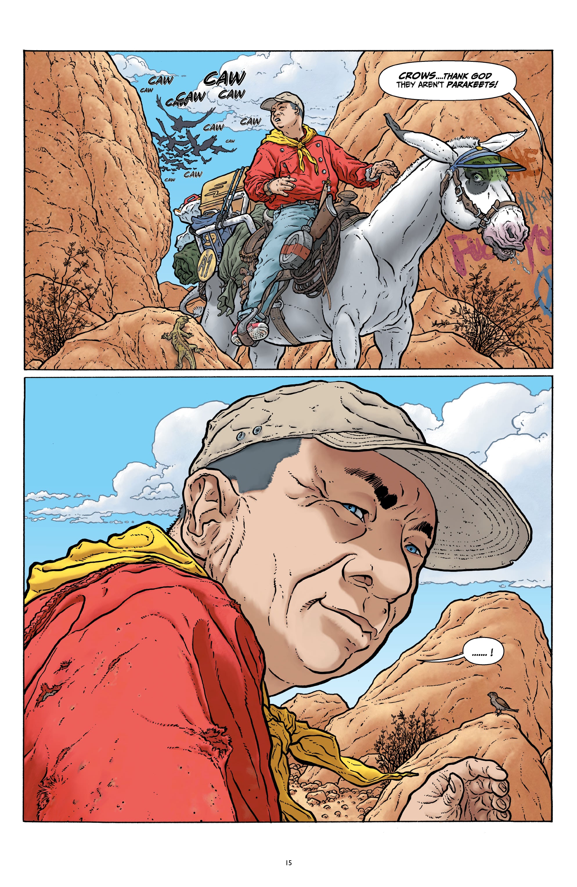Read online Shaolin Cowboy comic -  Issue # _Start Trek (Part 1) - 13