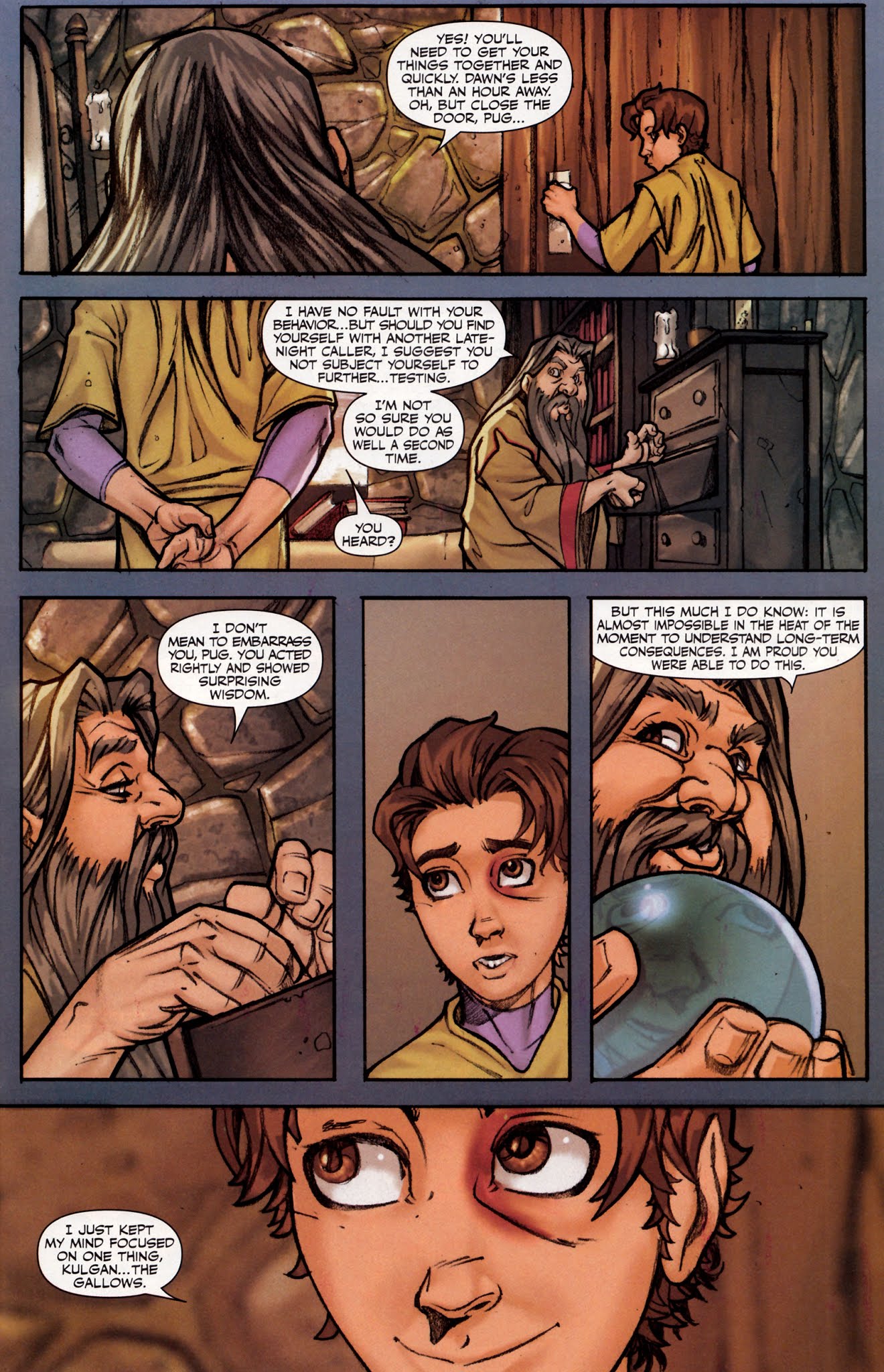 Read online Magician: Apprentice comic -  Issue #6 - 21