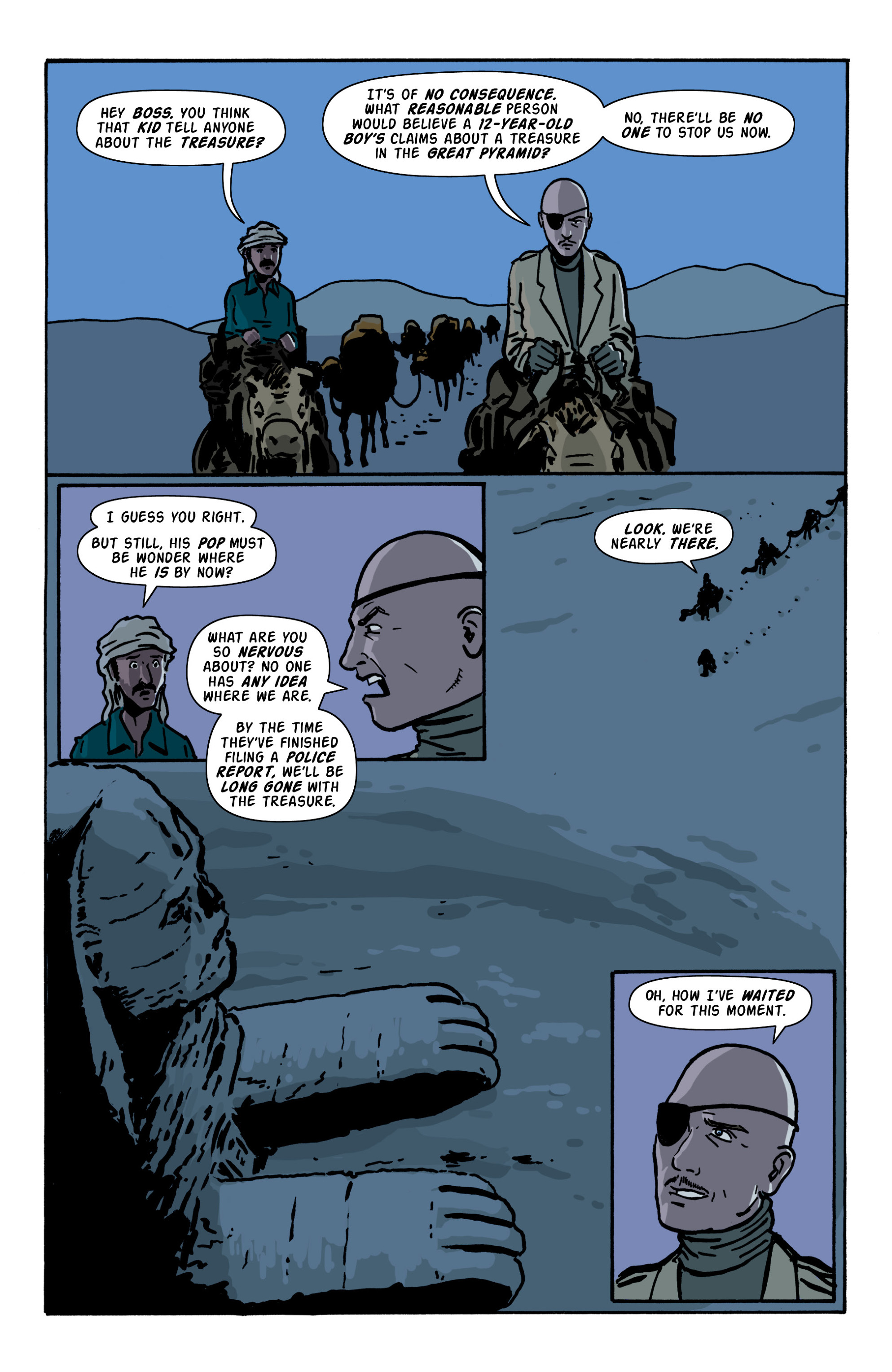 Read online Rocket Robinson and the Pharaoh's Fortune comic -  Issue # TPB (Part 2) - 86
