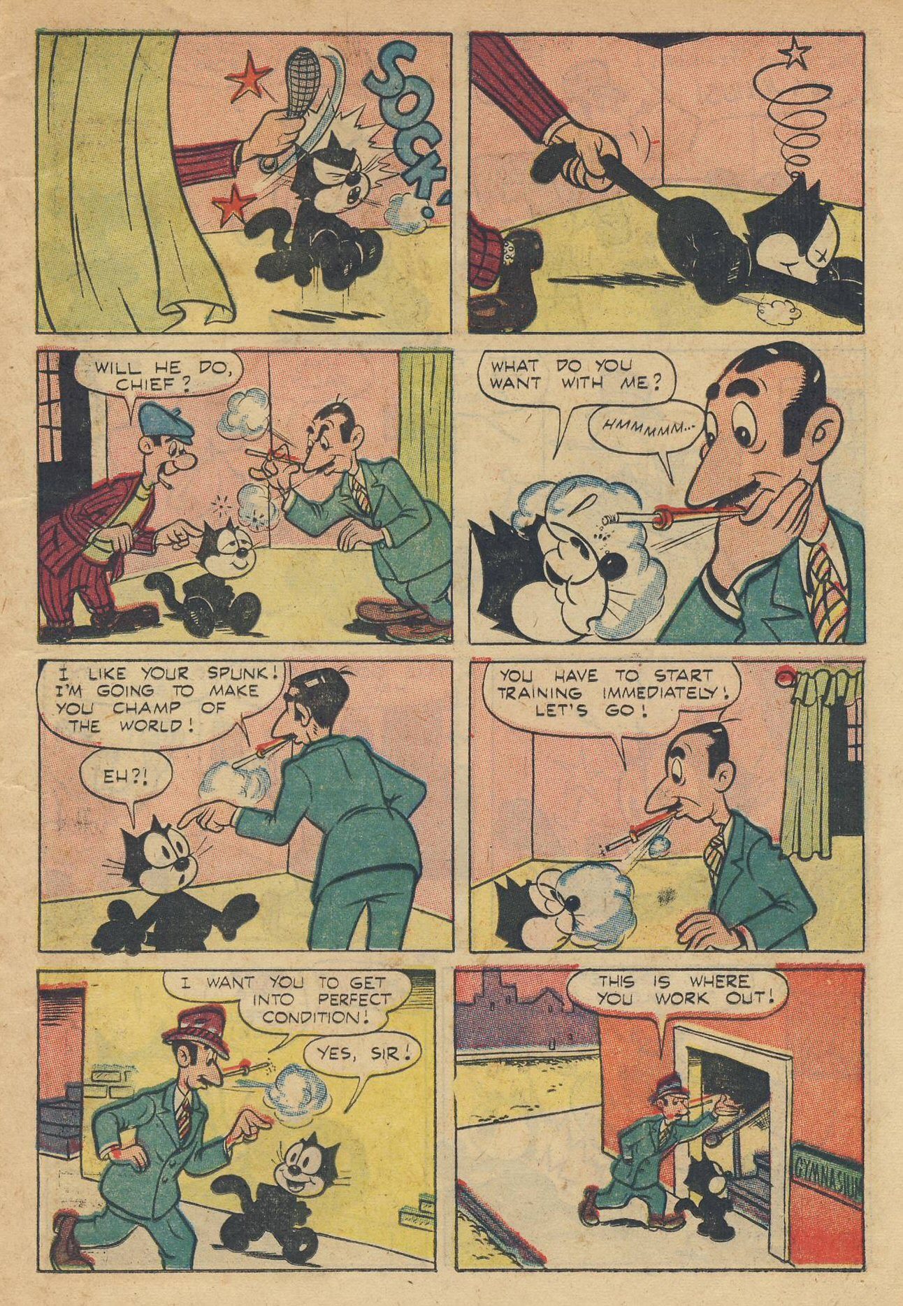 Read online Felix the Cat (1951) comic -  Issue #40 - 15