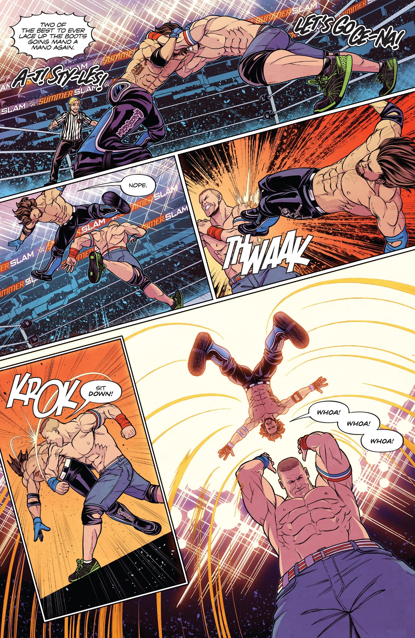 Read online WWE comic -  Issue #22 - 20