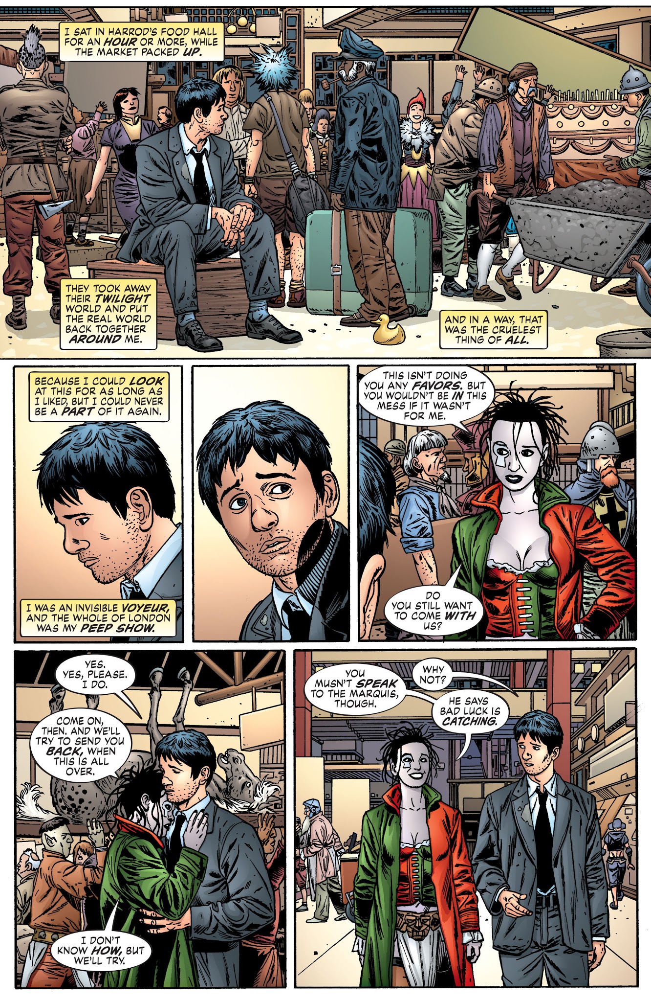 Read online Neil Gaiman's Neverwhere comic -  Issue # TPB - 90