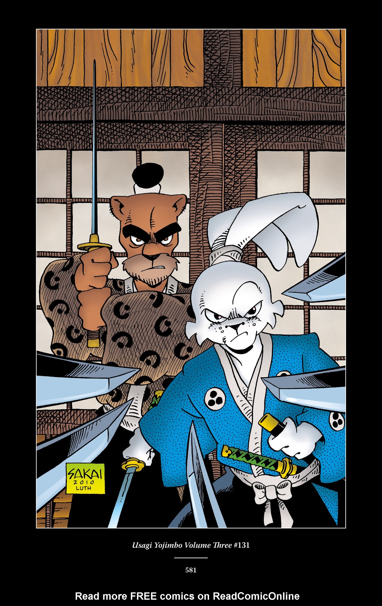 Read online The Usagi Yojimbo Saga comic -  Issue # TPB 7 - 571