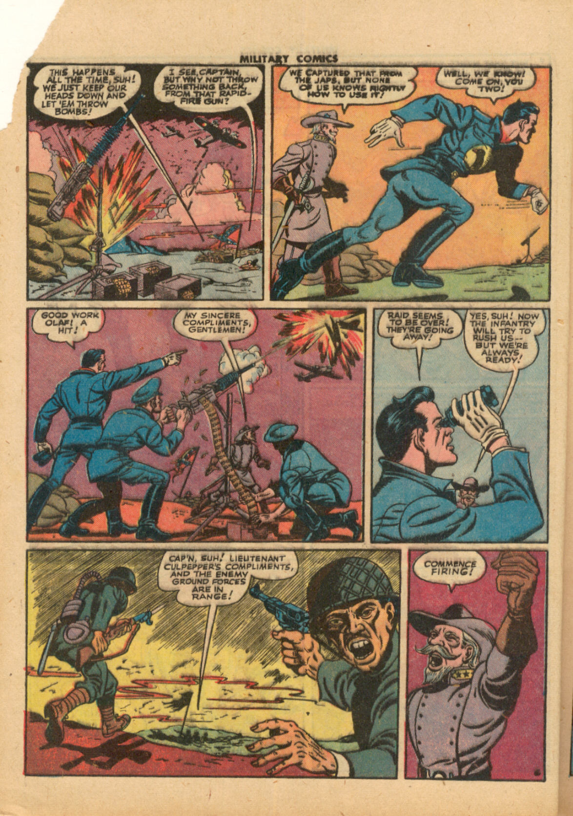 Read online Military Comics comic -  Issue #33 - 8