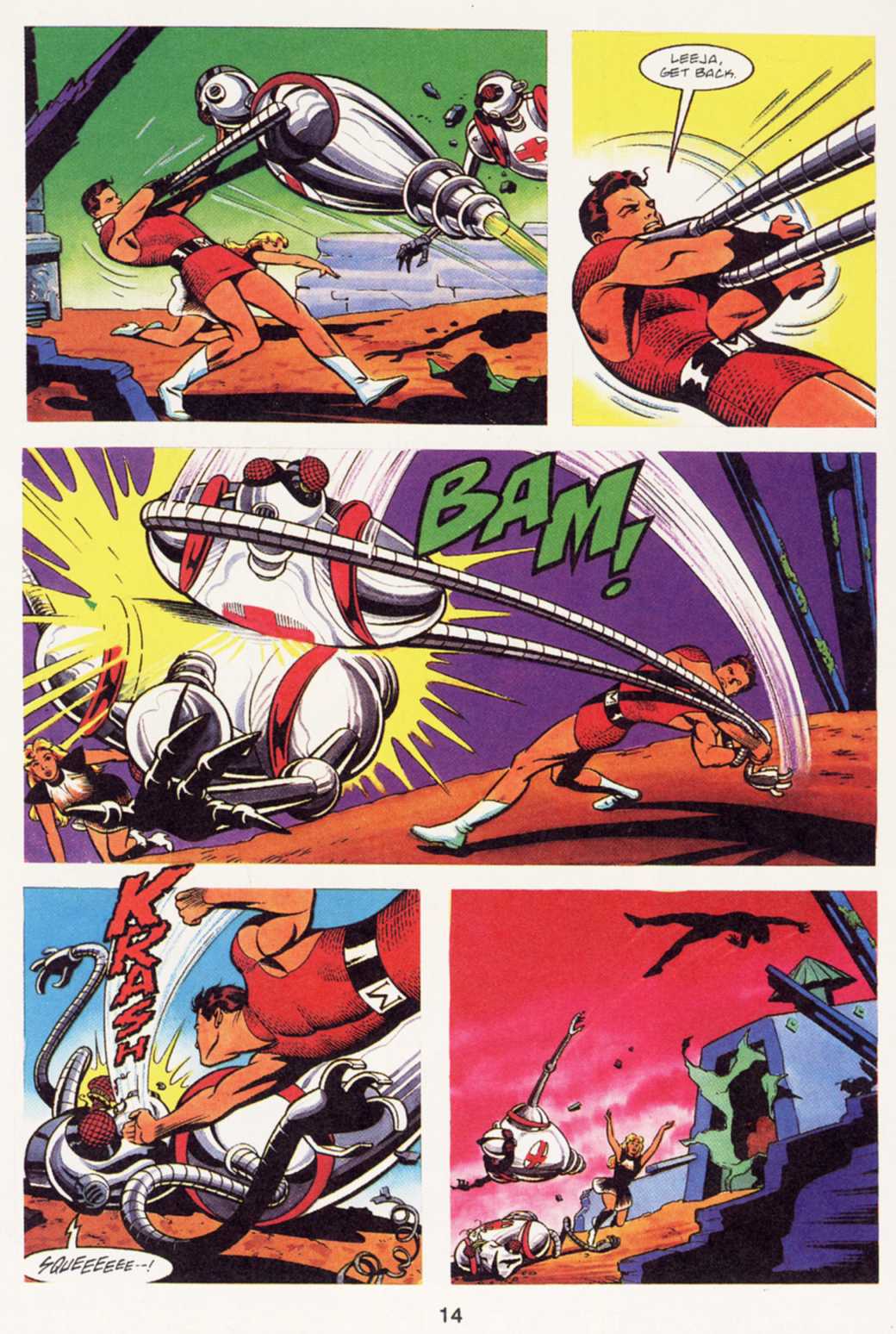 Read online Magnus Robot Fighter / Nexus comic -  Issue #1 - 15