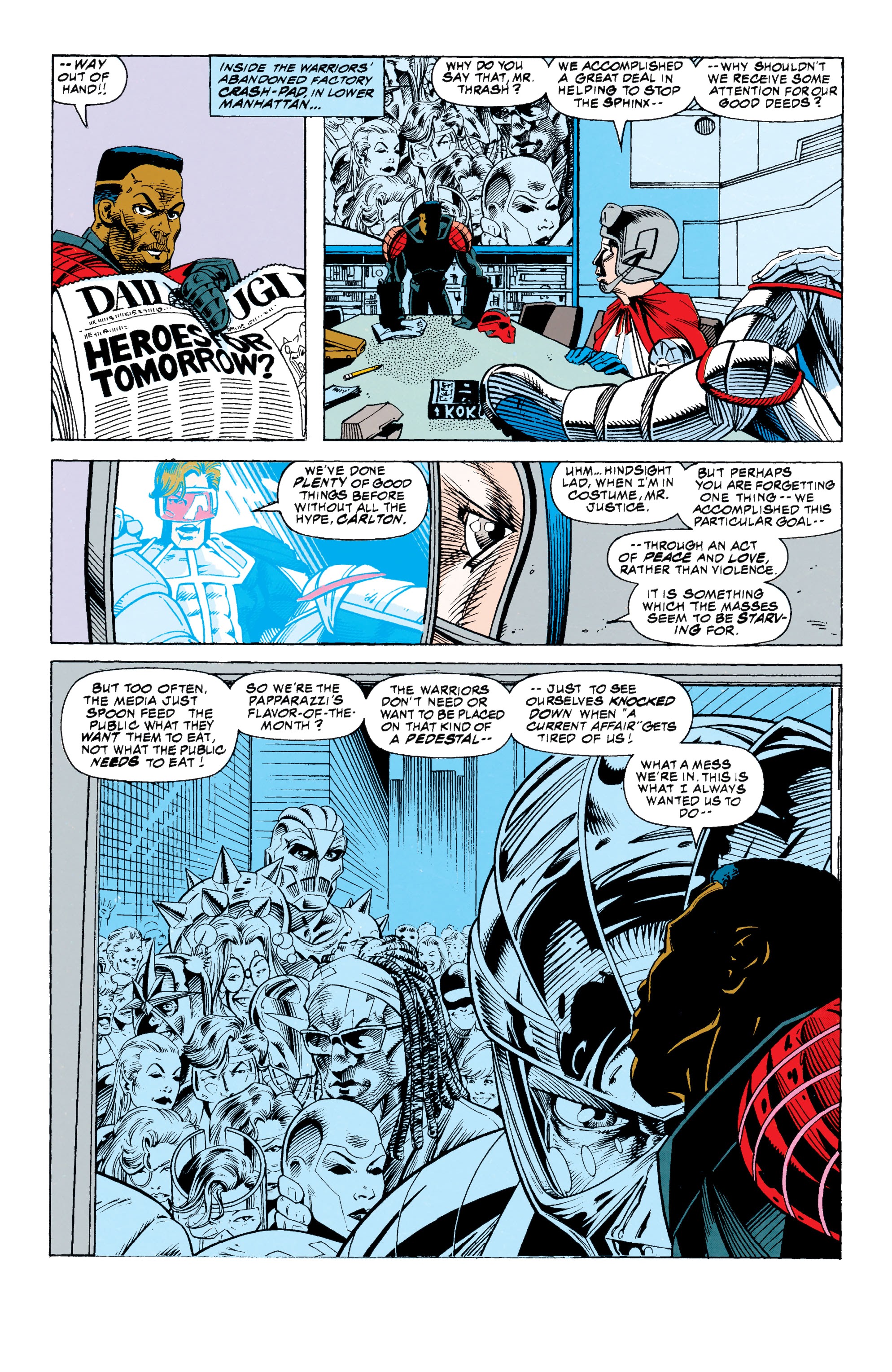 Read online The New Warriors comic -  Issue #51 - 5