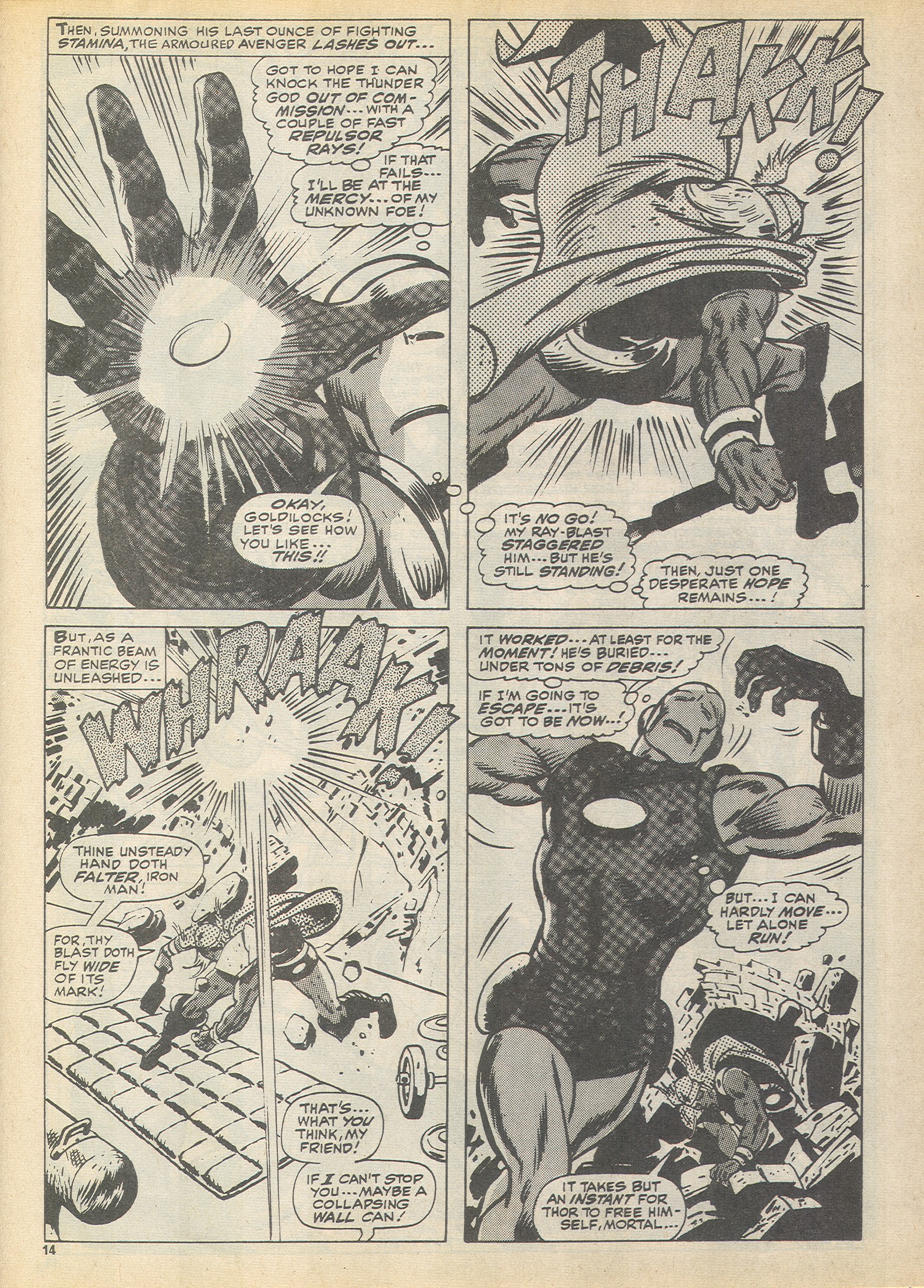 Read online The Avengers (1973) comic -  Issue #69 - 14