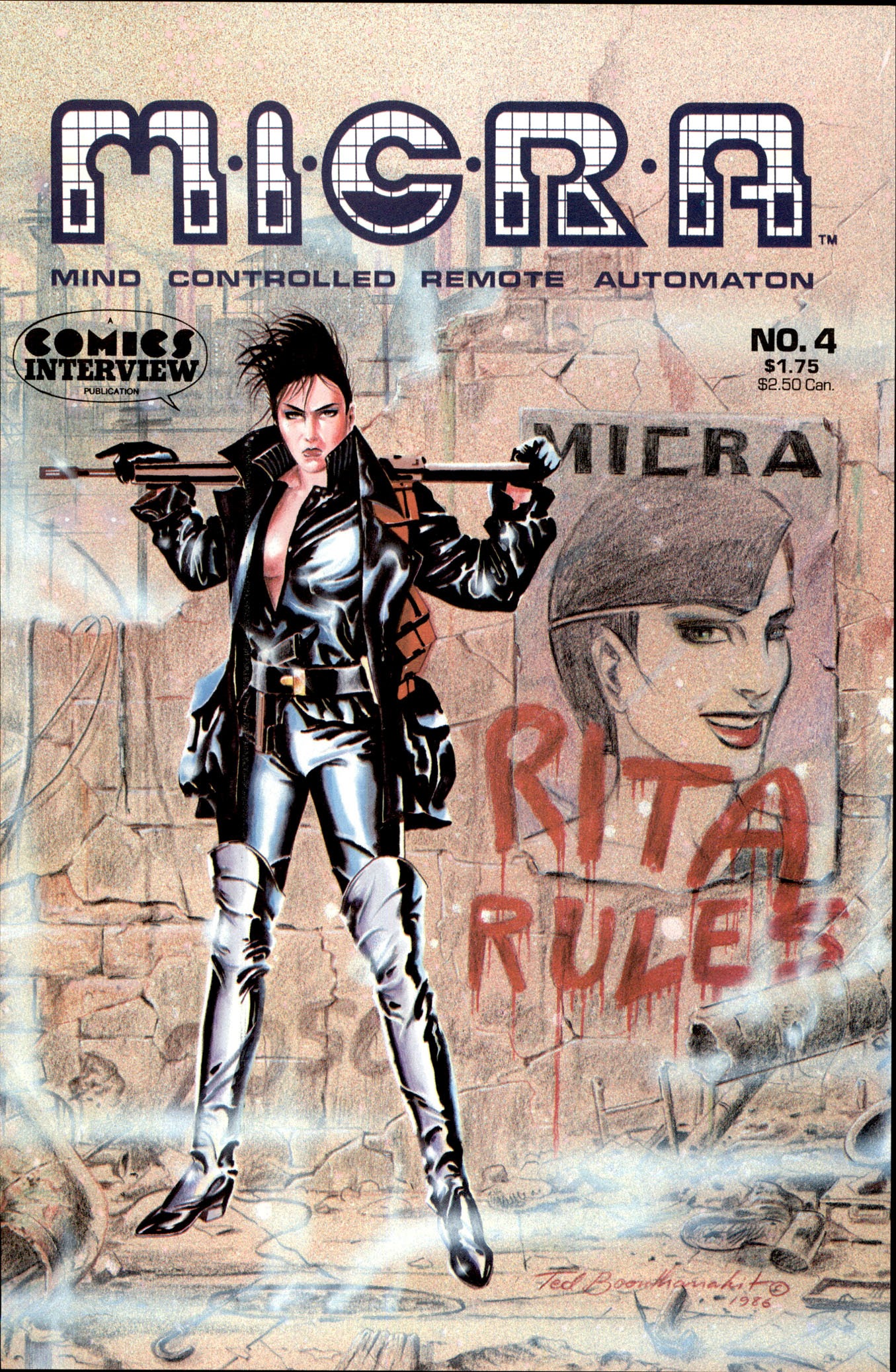 Read online MICRA: Mind Controlled Remote Automaton comic -  Issue #4 - 1