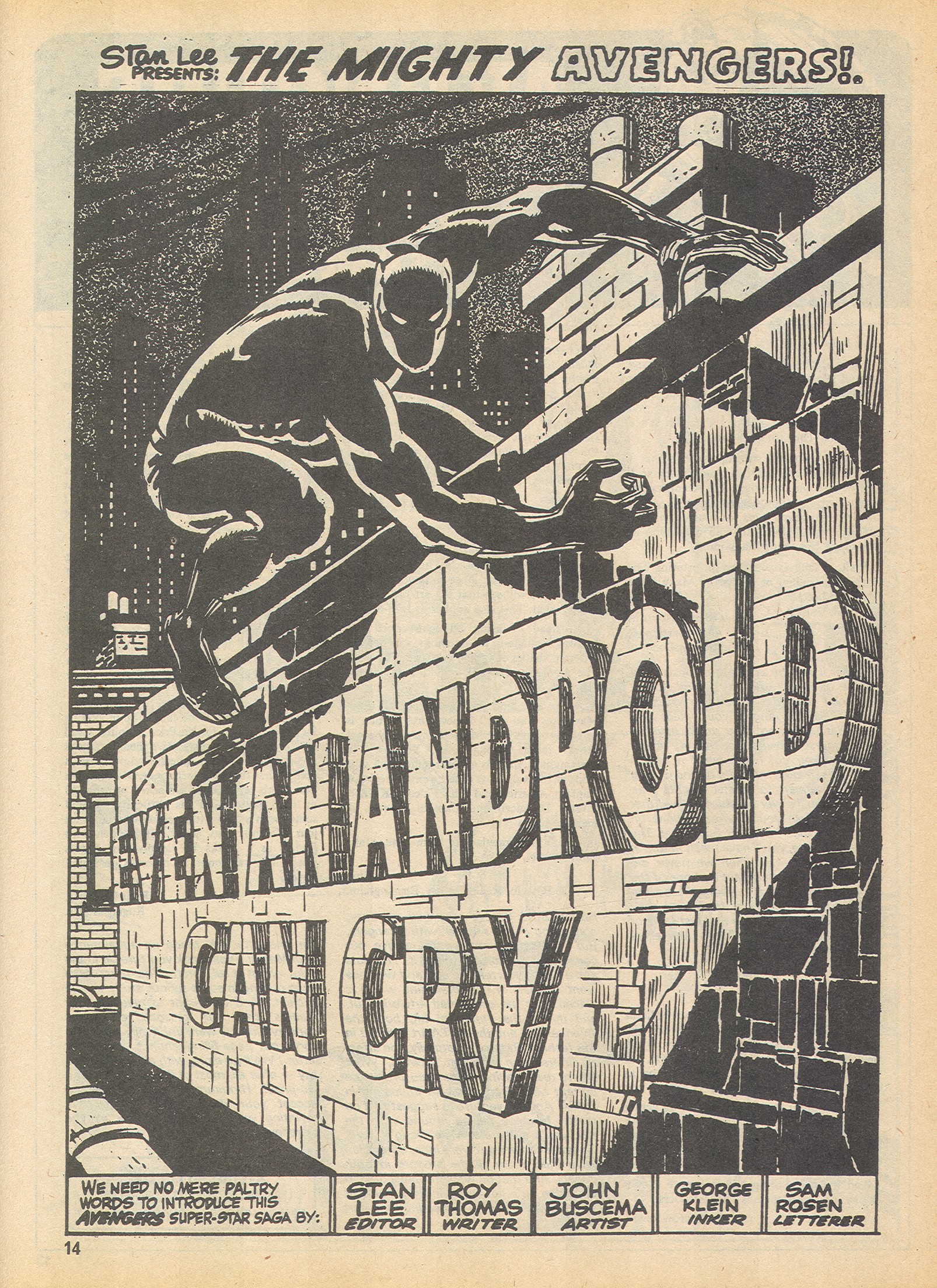 Read online The Avengers (1973) comic -  Issue #84 - 14