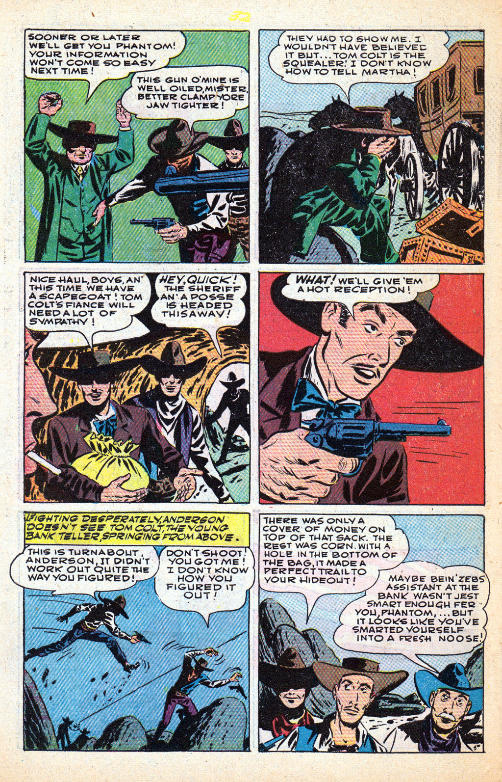 Read online Cowboy Western Comics (1948) comic -  Issue #17 - 34