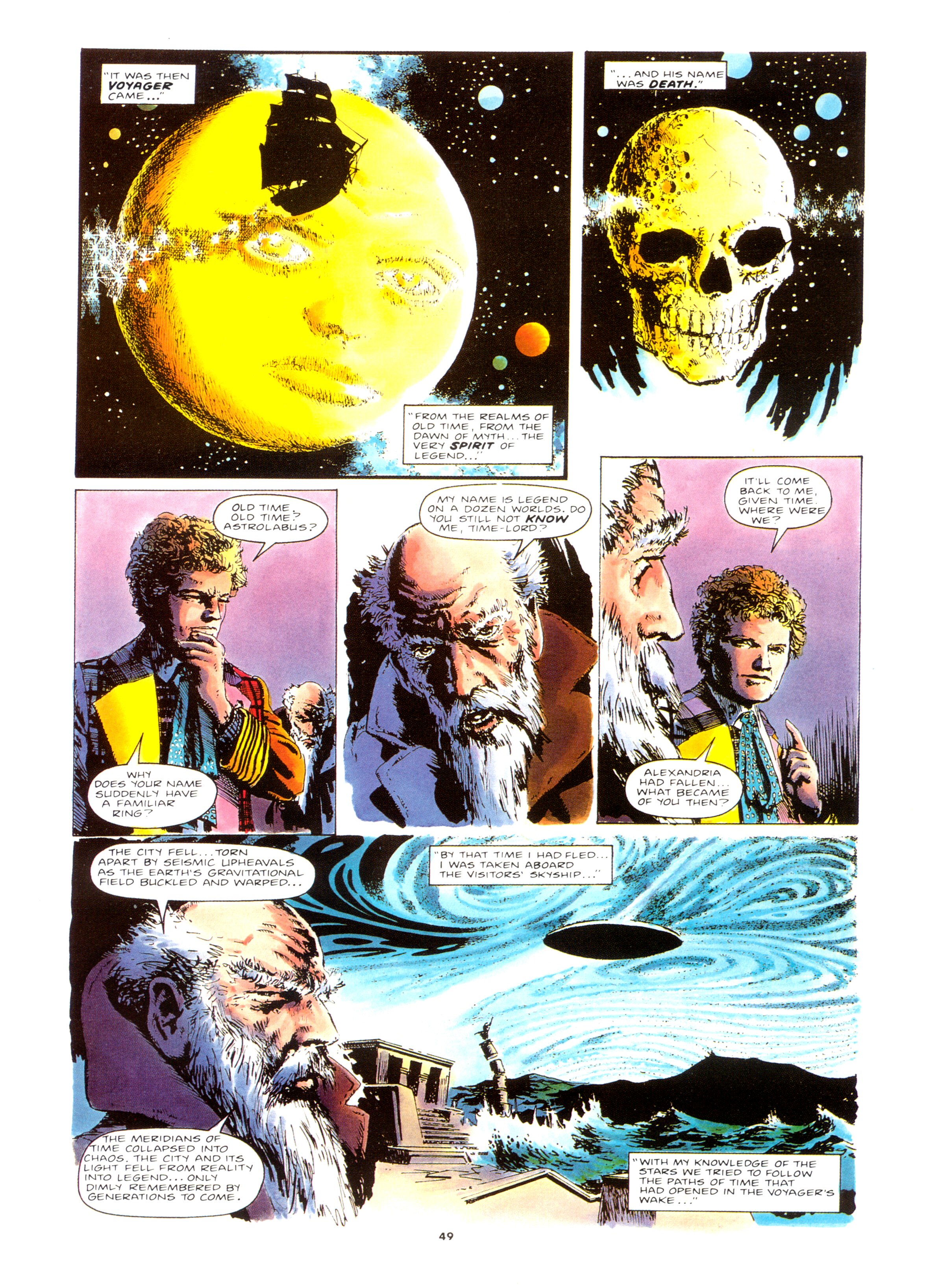 Read online Doctor Who Graphic Novel Voyager comic -  Issue # TPB - 48