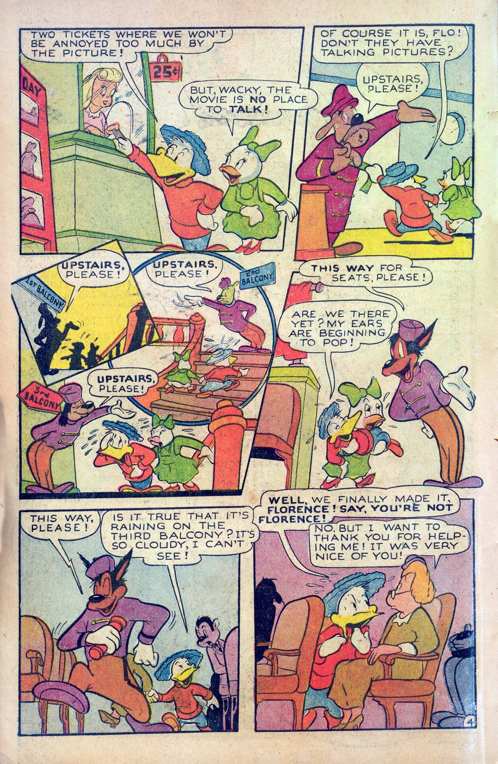 Read online Wacky Duck (1948) comic -  Issue #2 - 6