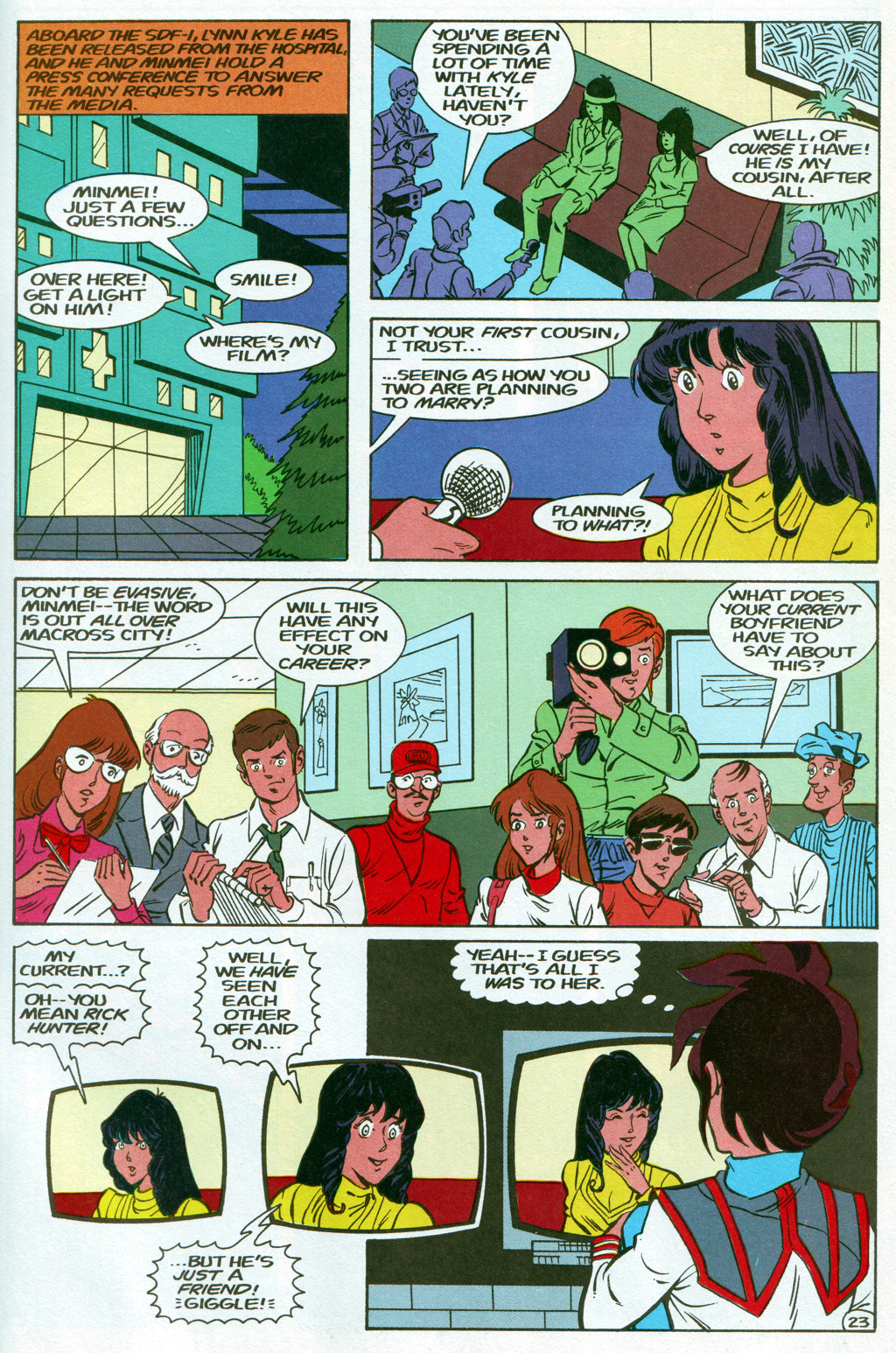 Read online Robotech The Macross Saga comic -  Issue #24 - 25