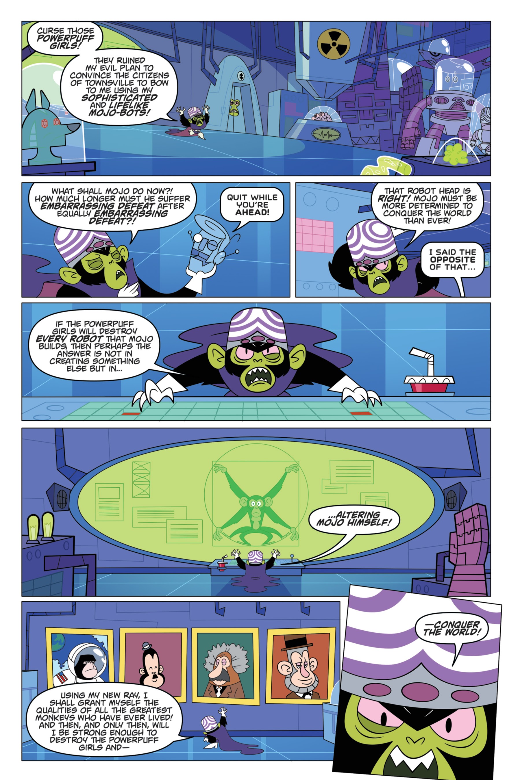 Read online The Powerpuff Girls: Bureau of Bad comic -  Issue # _TPB - 53