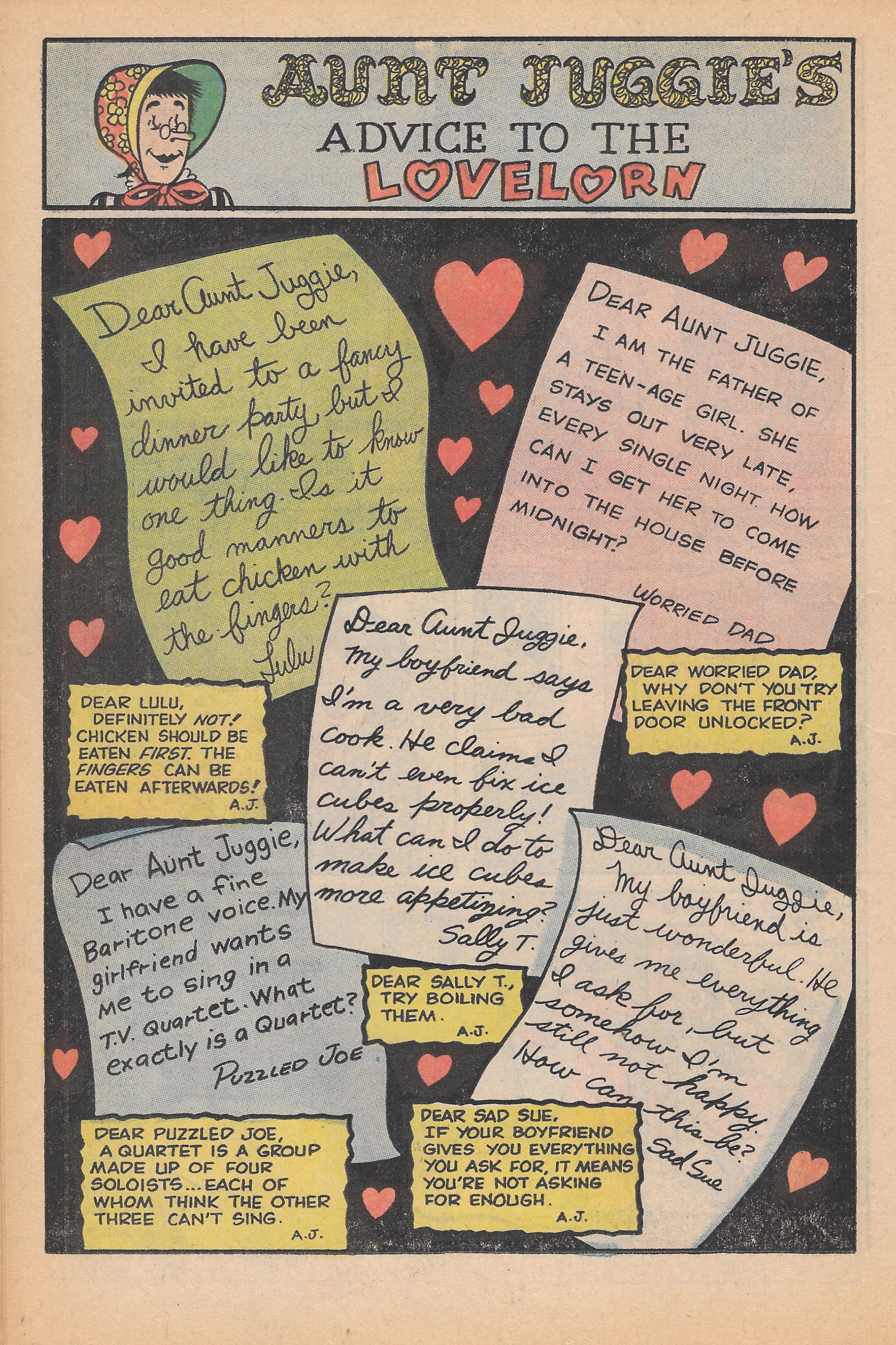 Read online Jughead's Jokes comic -  Issue #25 - 24