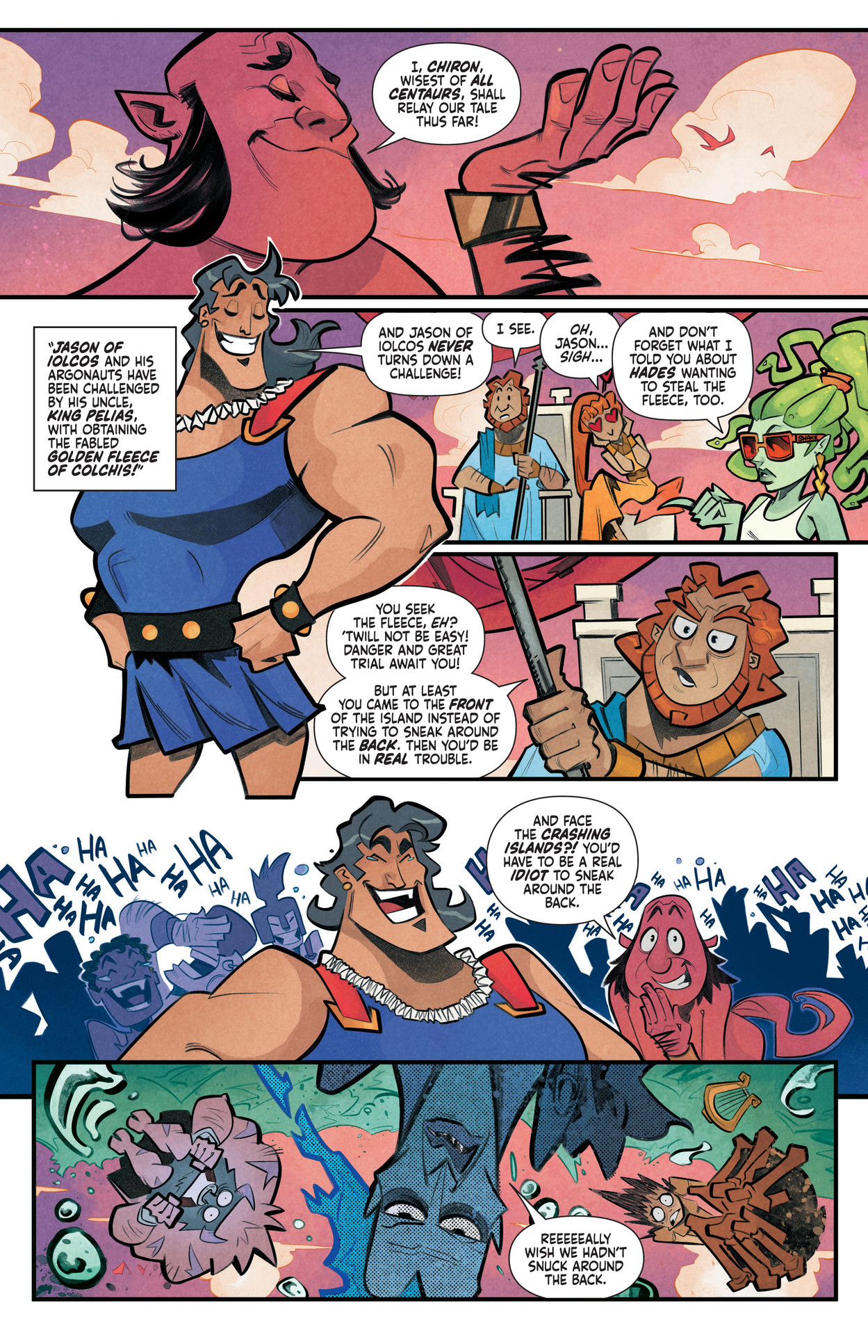 Read online Disney Villains: Hades comic -  Issue #3 - 7