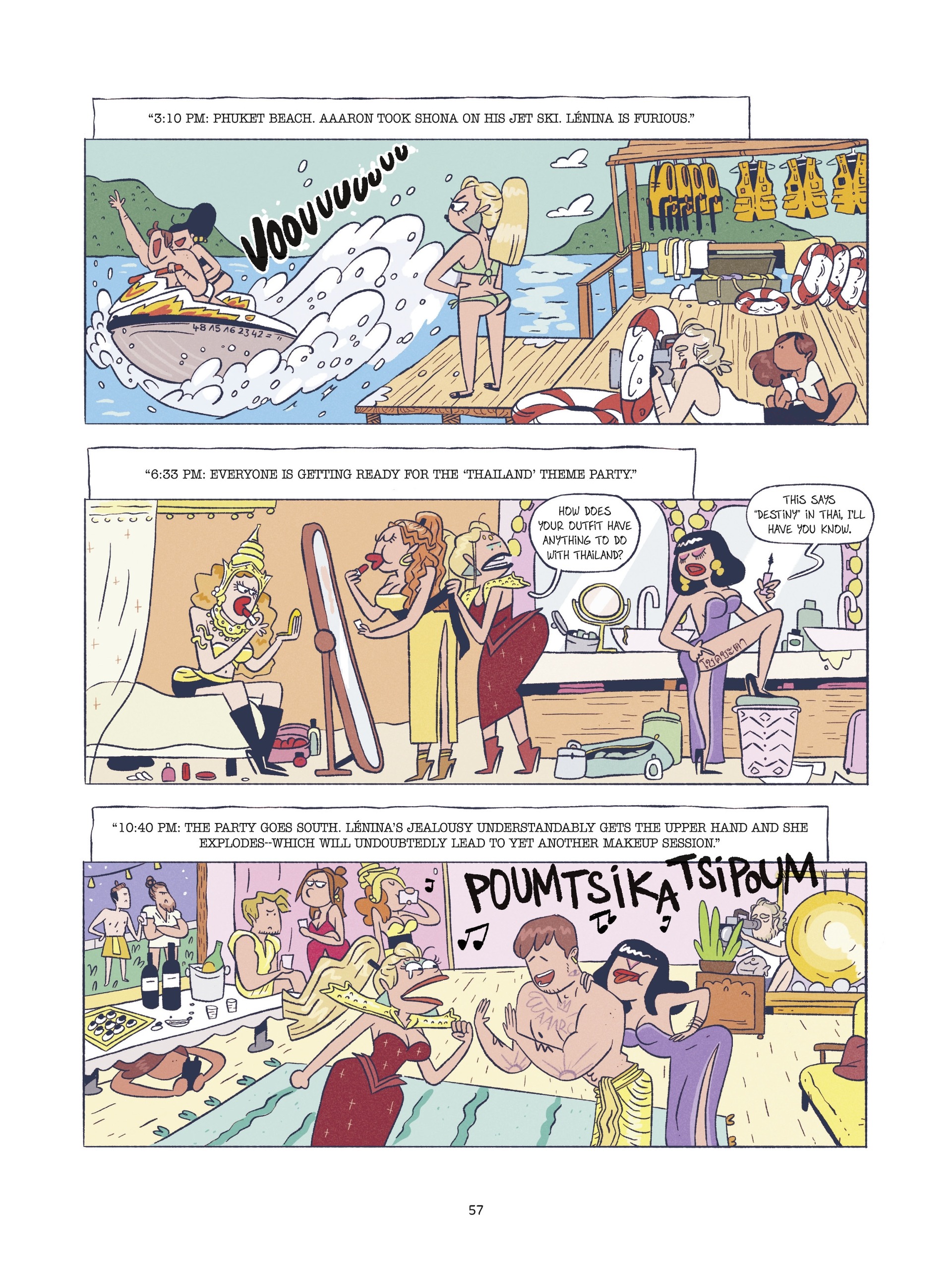 Read online Praising the Surface Behind the Scenes of Reality TV comic -  Issue # TPB - 52