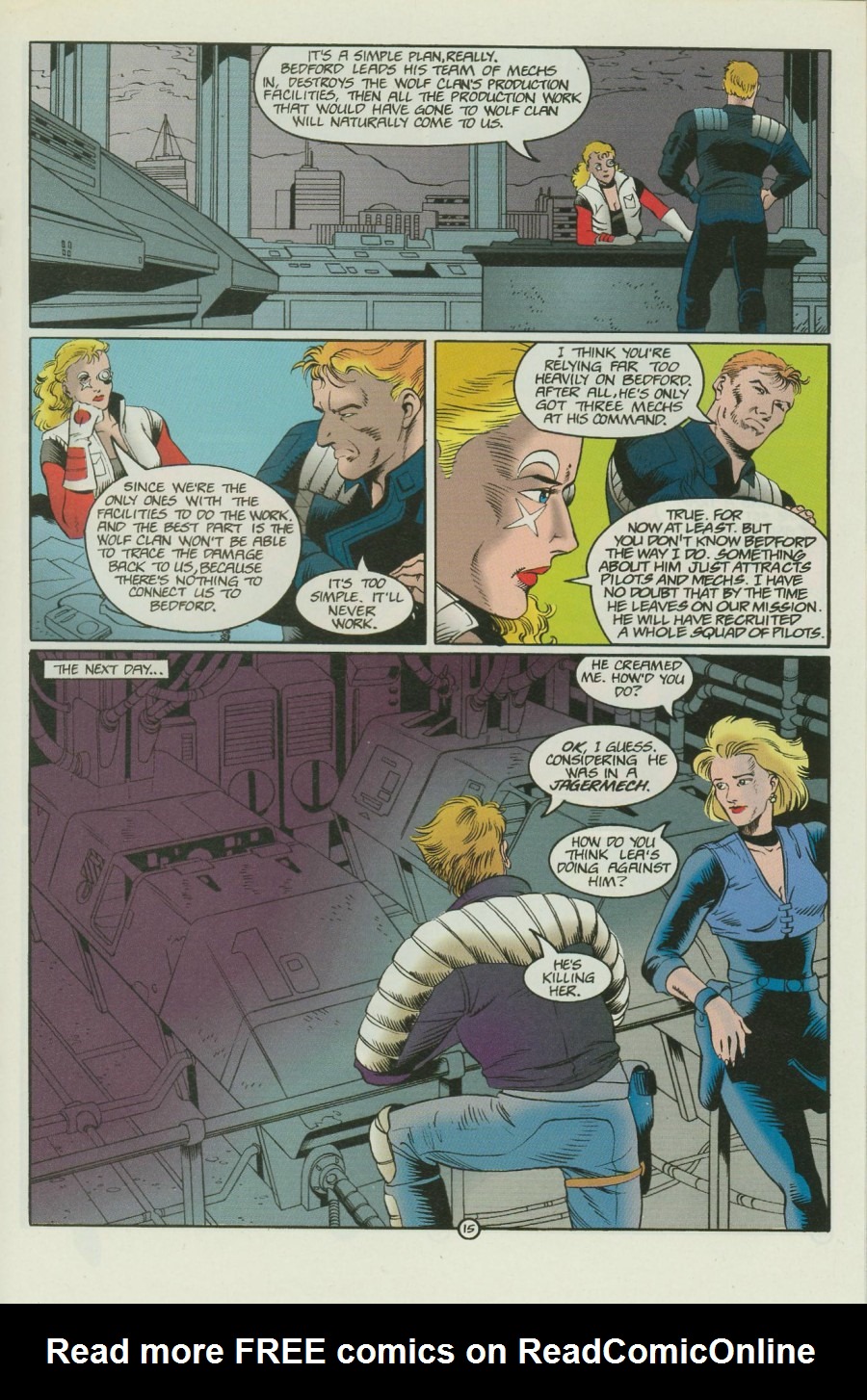 Read online Battletech: Fallout comic -  Issue #2 - 18