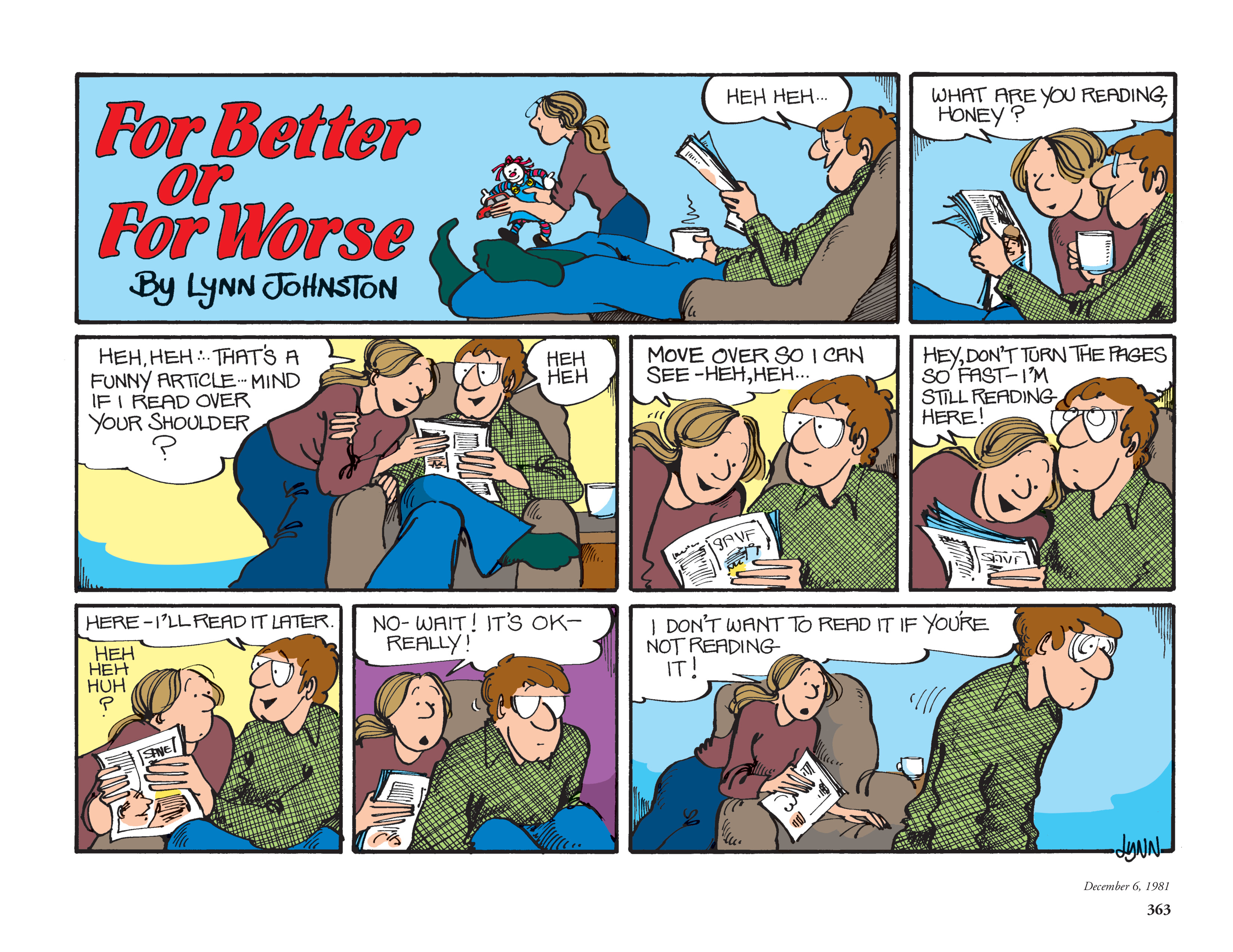 Read online For Better Or For Worse: The Complete Library comic -  Issue # TPB 1 (Part 4) - 66