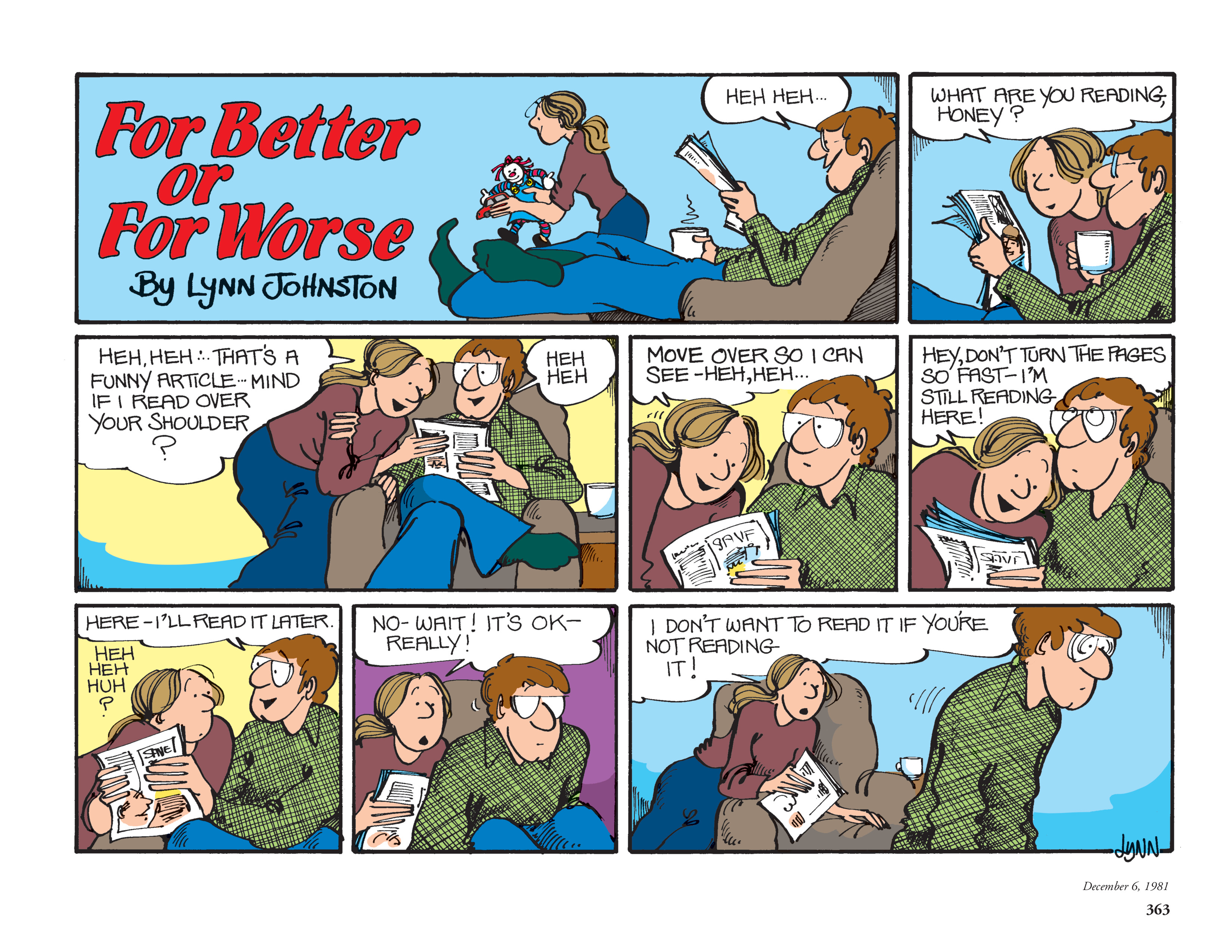 Read online For Better Or For Worse: The Complete Library comic -  Issue # TPB 1 (Part 4) - 66