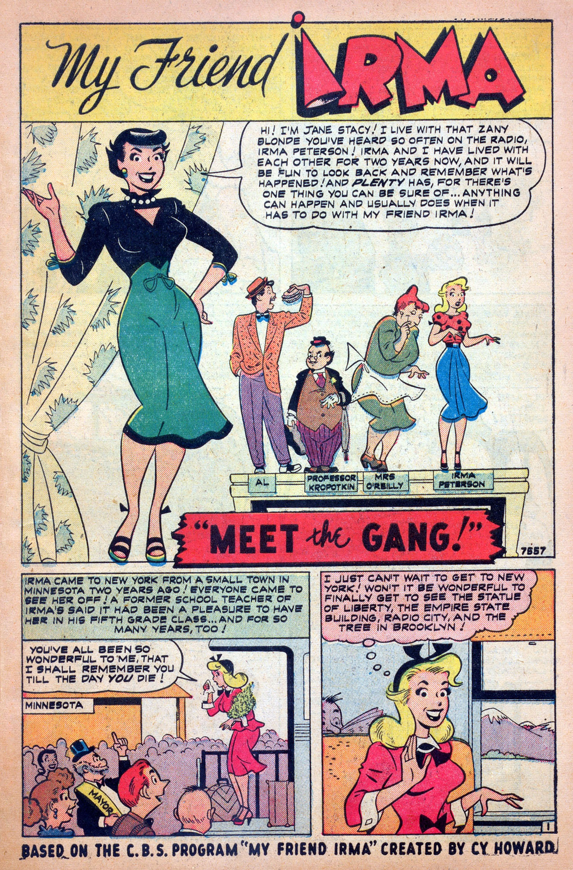 Read online My Friend Irma comic -  Issue #4 - 3