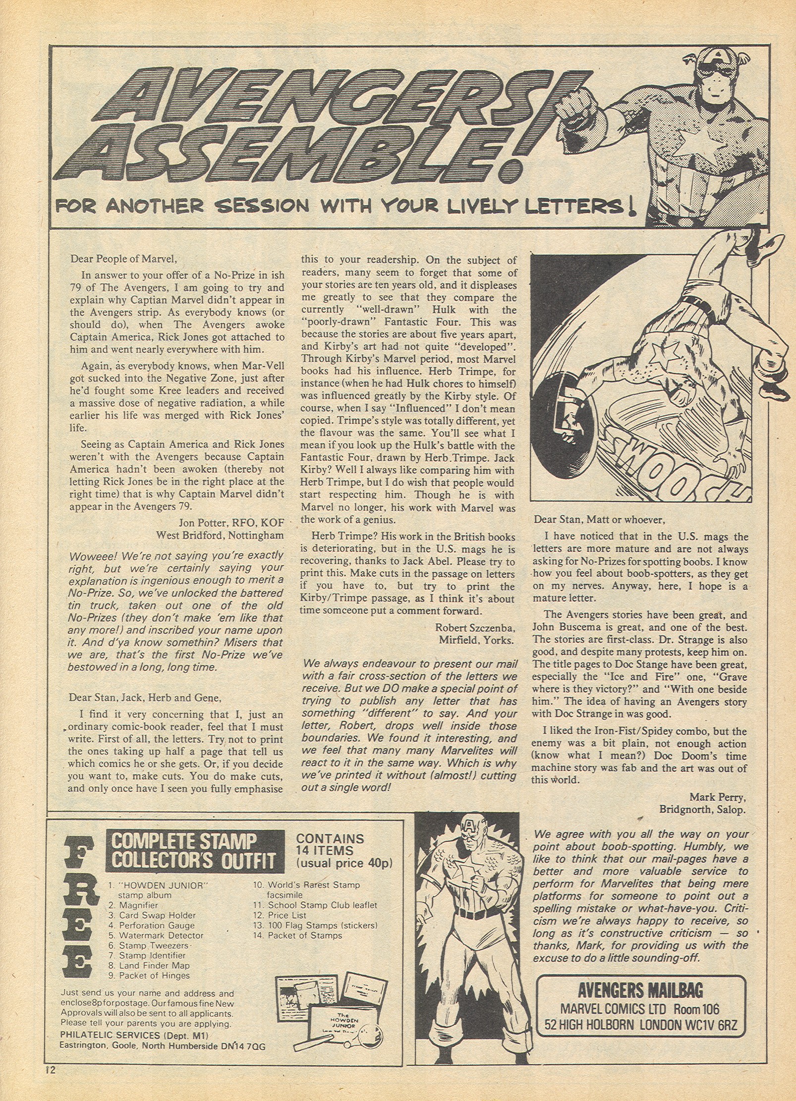 Read online The Avengers (1973) comic -  Issue #90 - 12
