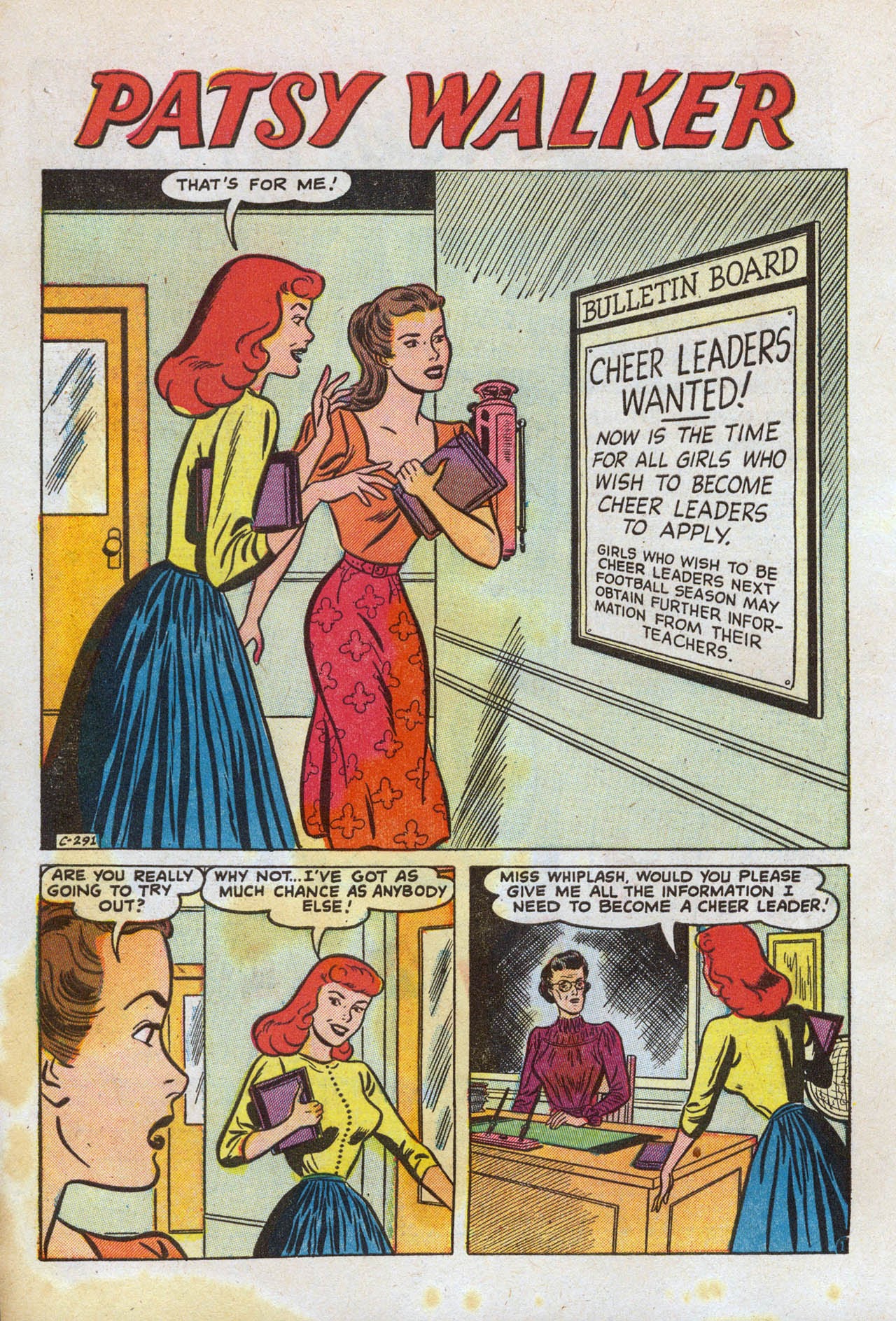 Read online Patsy and her Pals comic -  Issue #1 - 10