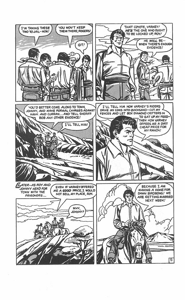 Read online Roy Rogers Western comic -  Issue #1 - 36