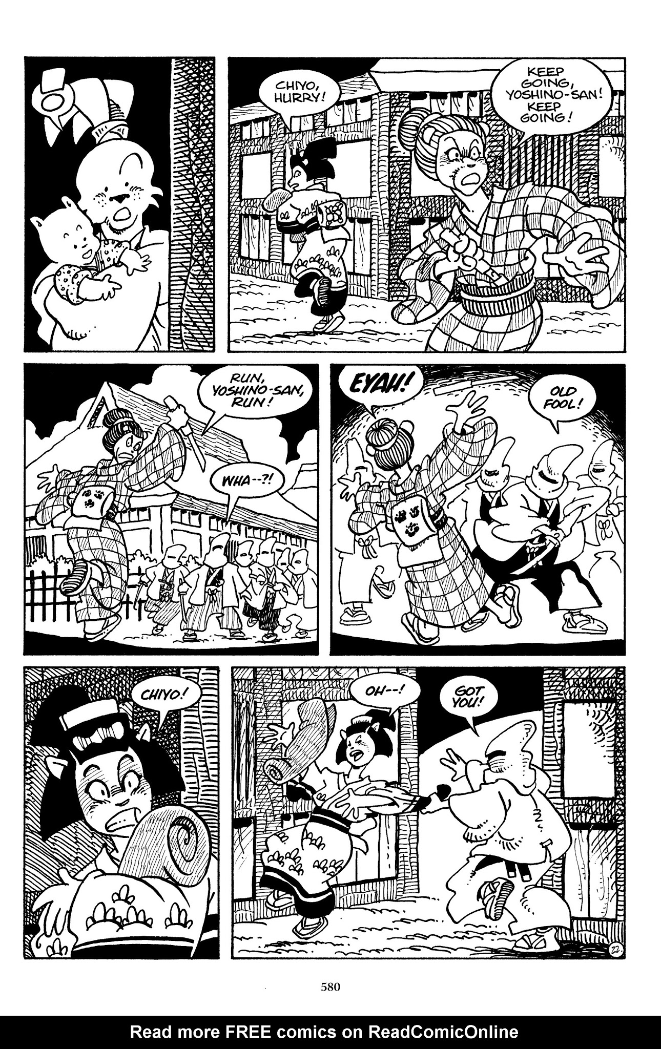 Read online The Usagi Yojimbo Saga comic -  Issue # TPB 2 - 572