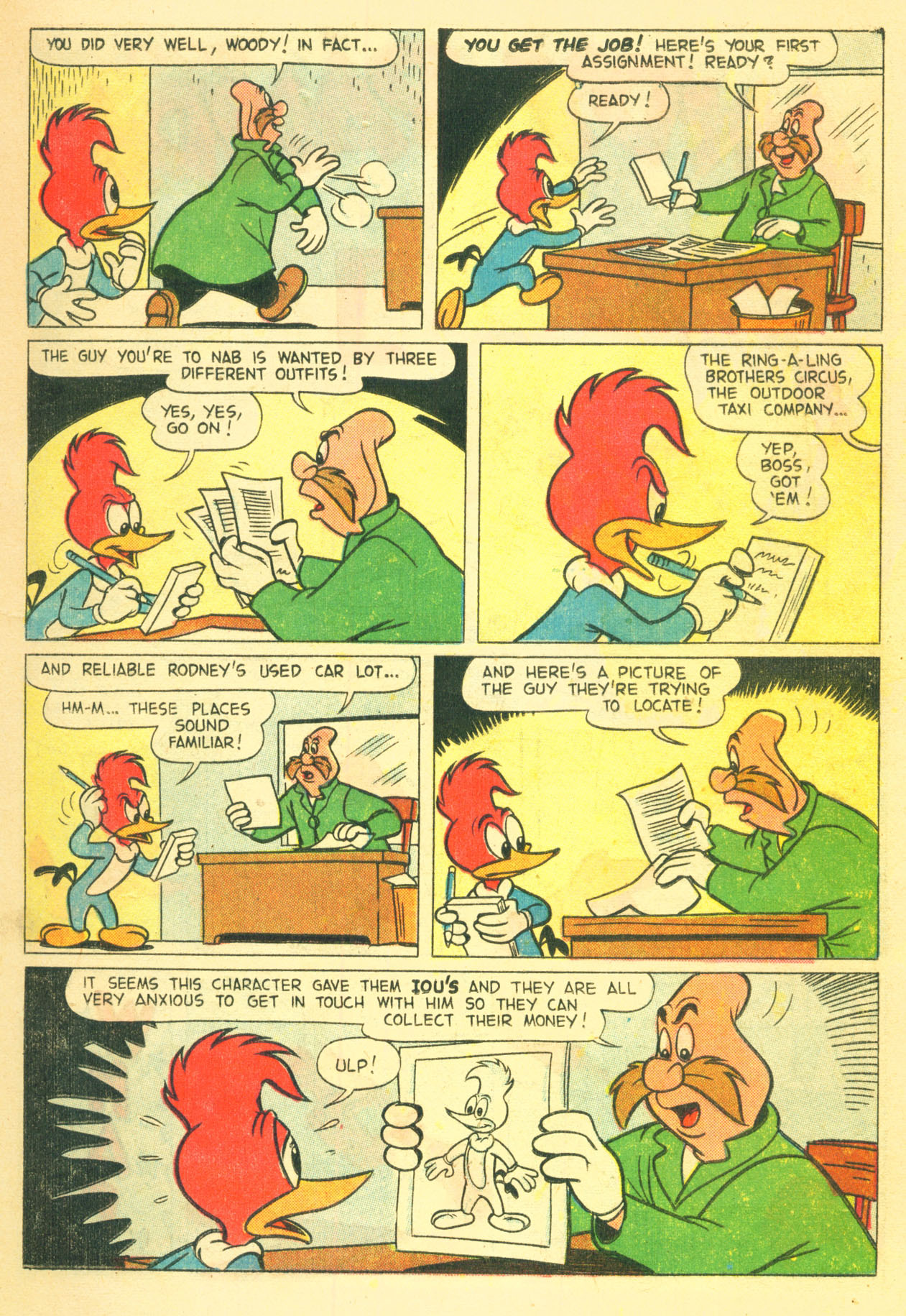 Read online Walter Lantz Woody Woodpecker (1952) comic -  Issue #35 - 11