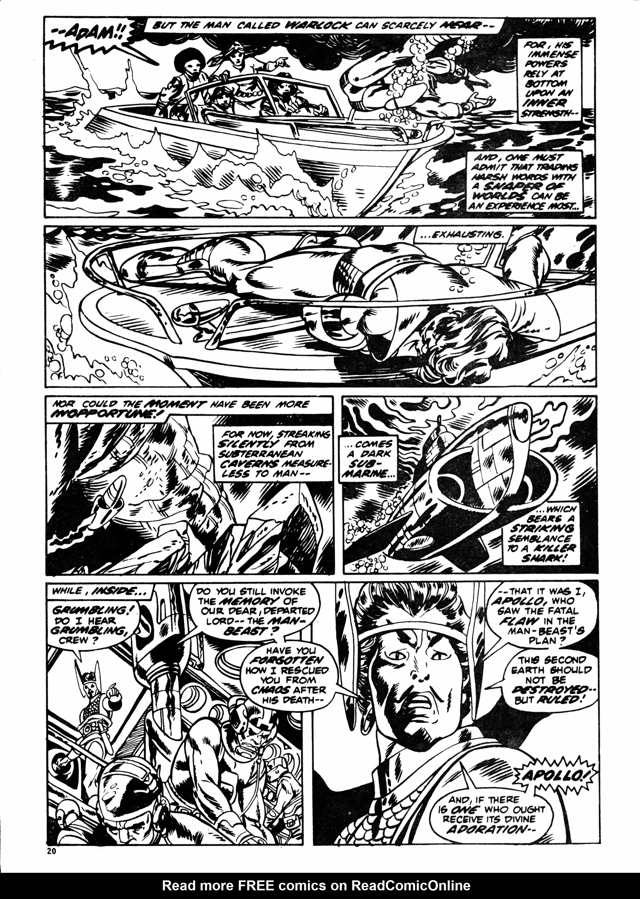 Read online Planet of the Apes (1974) comic -  Issue #37 - 20