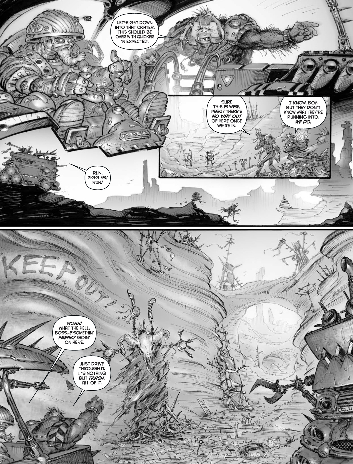 Read online Judge Dredd Megazine (Vol. 5) comic -  Issue #338 - 27