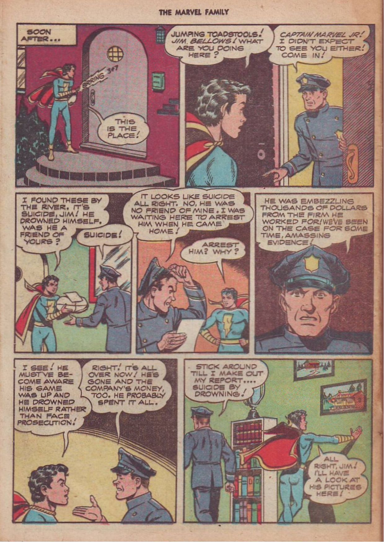 Read online The Marvel Family comic -  Issue #22 - 28