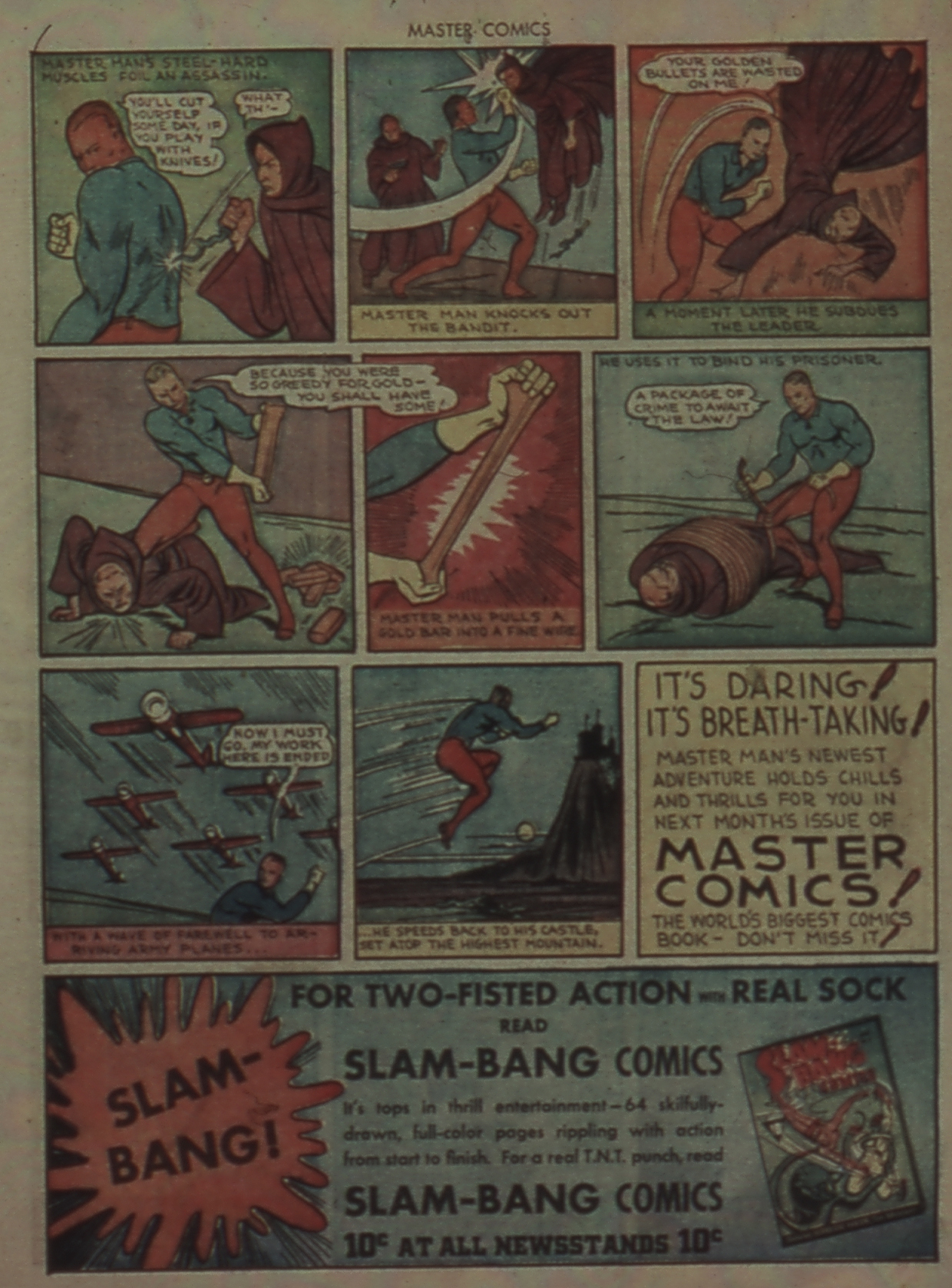 Read online Master Comics comic -  Issue #4 - 9