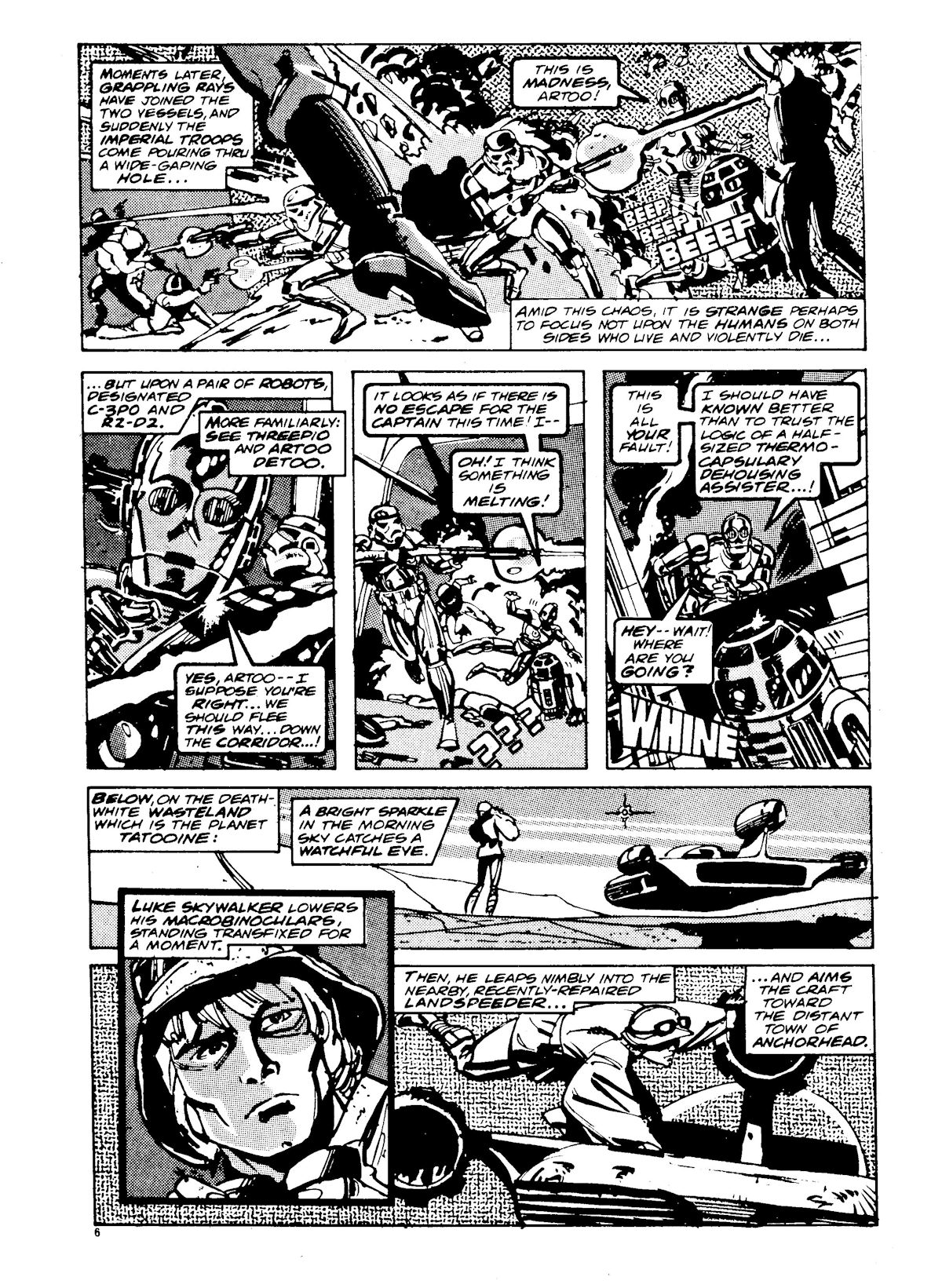 Read online Star Wars Weekly comic -  Issue #1 - 6