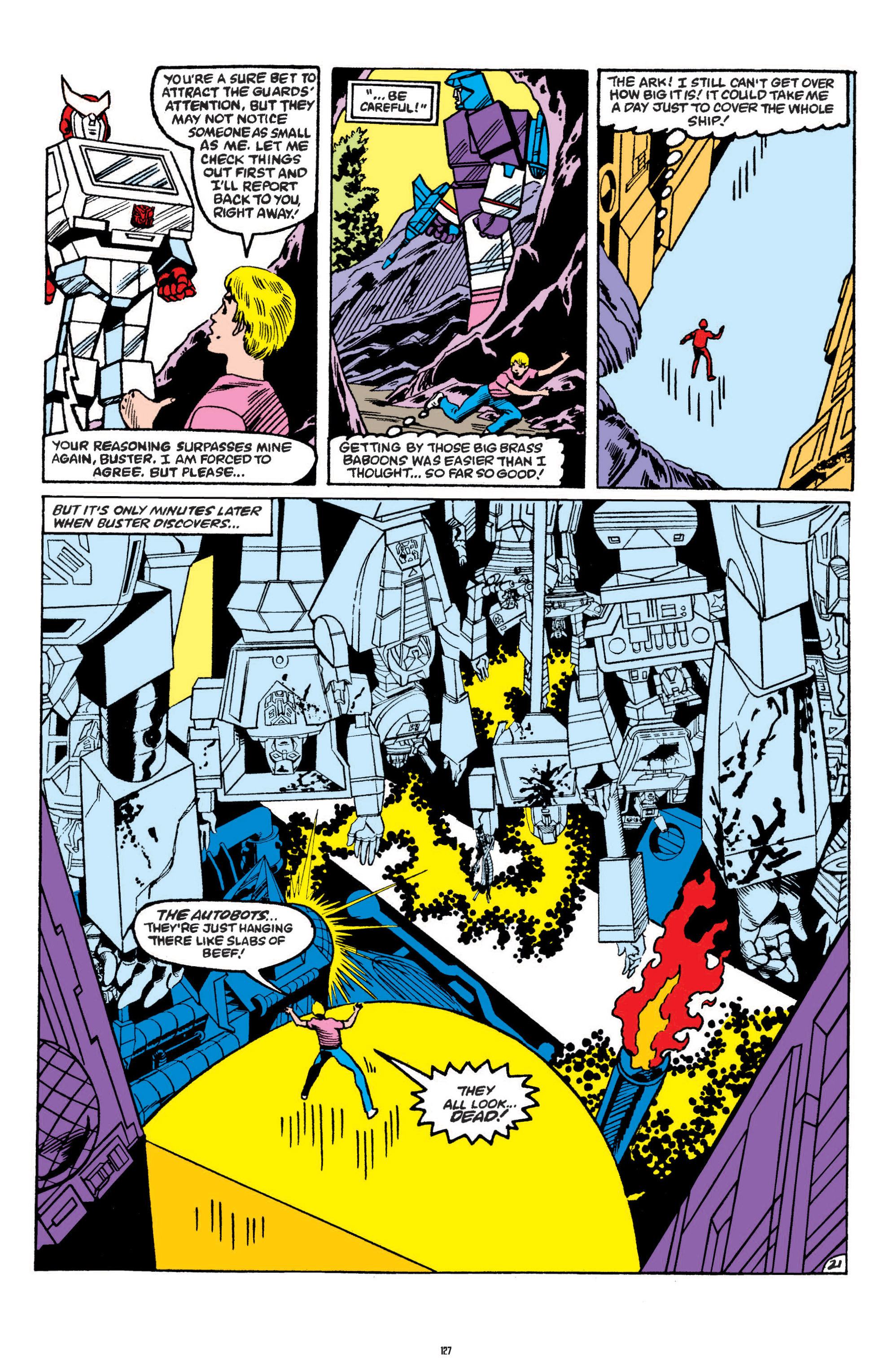 Read online The Transformers Classics comic -  Issue # TPB 1 - 128