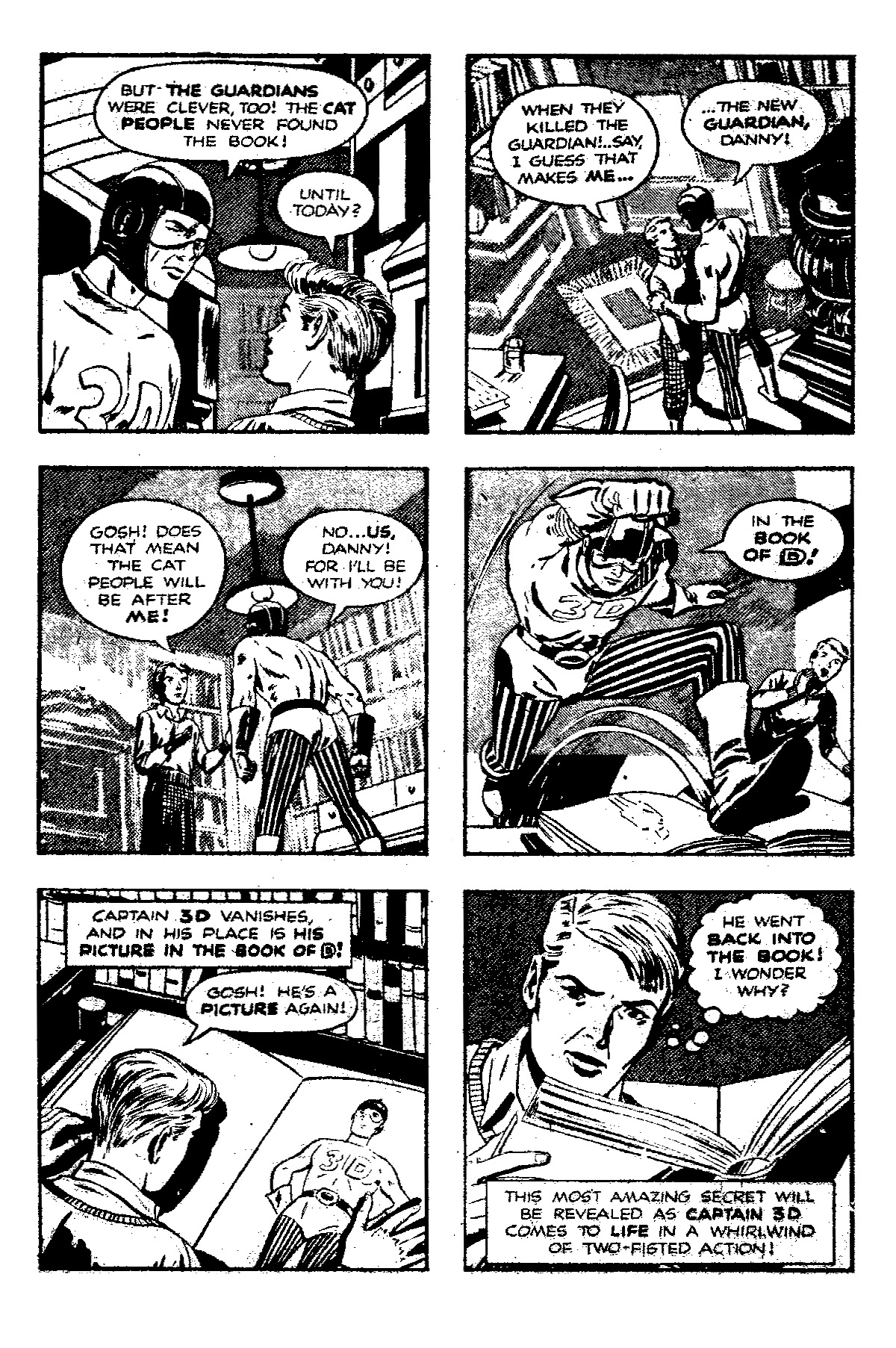 Read online Captain 3-D comic -  Issue # Full - 14