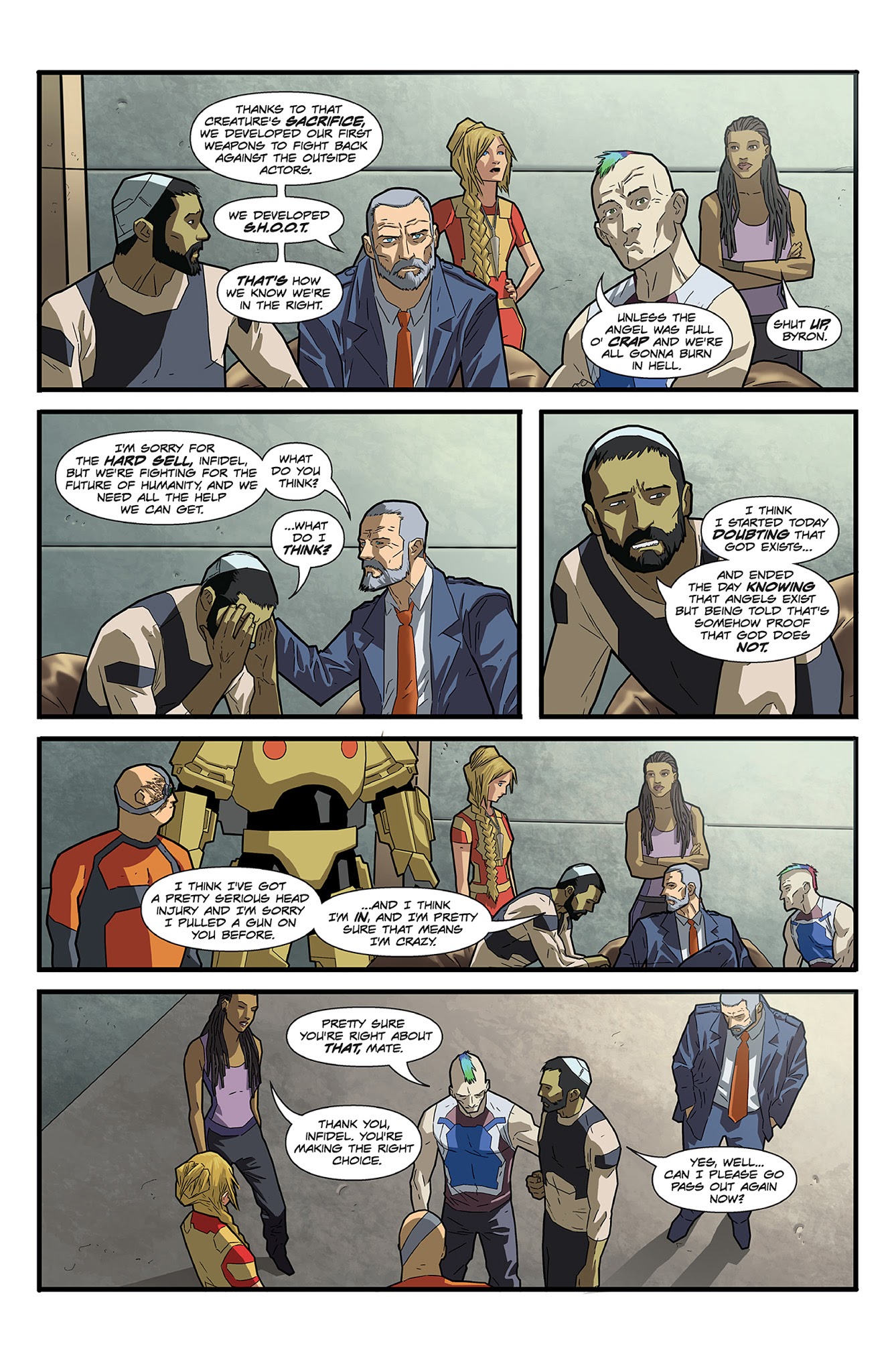 Read online S.H.O.O.T. First comic -  Issue #1 - 21