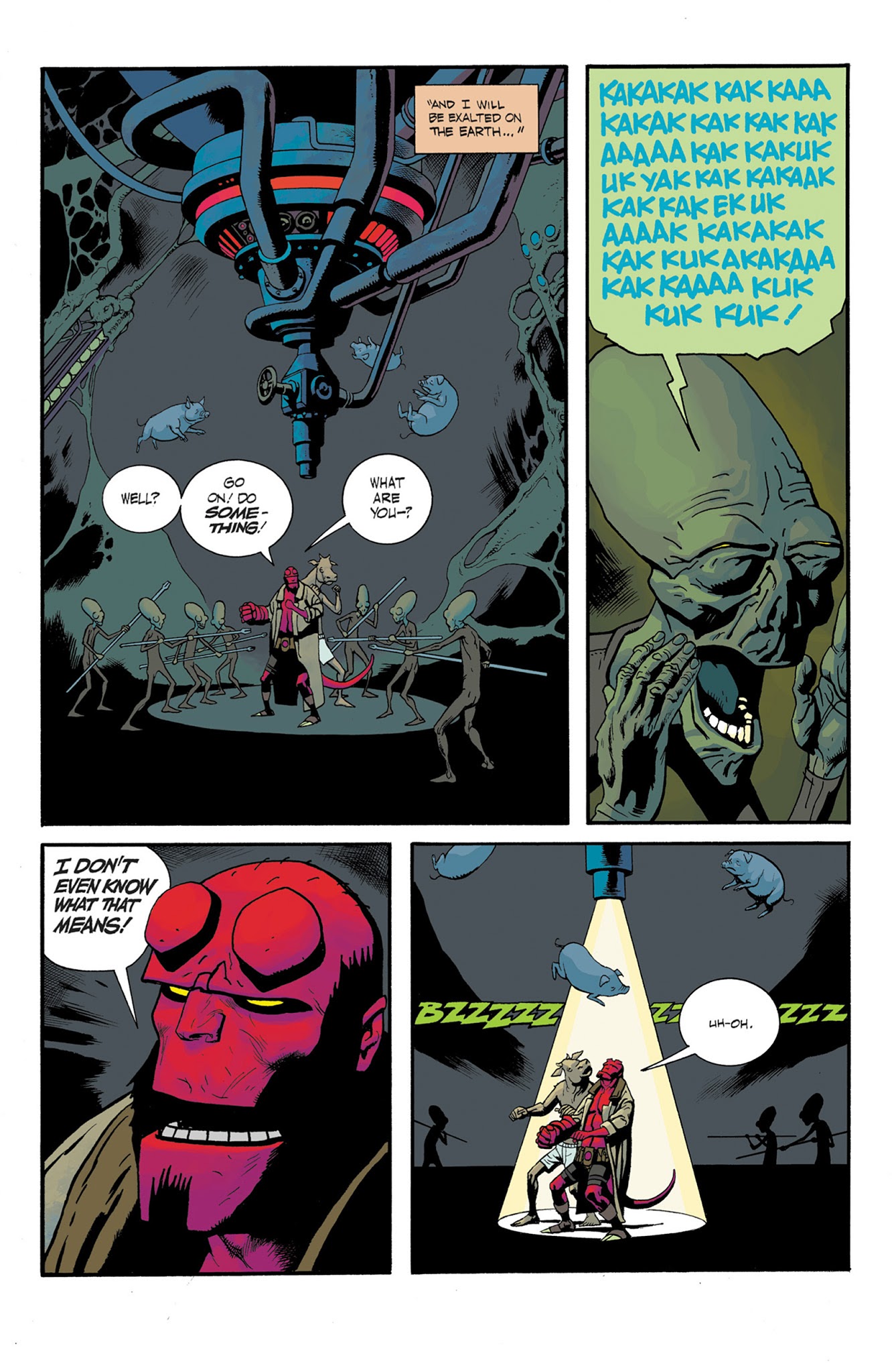 Read online Hellboy: The Bride Of Hell  and Others comic -  Issue # TPB - 175