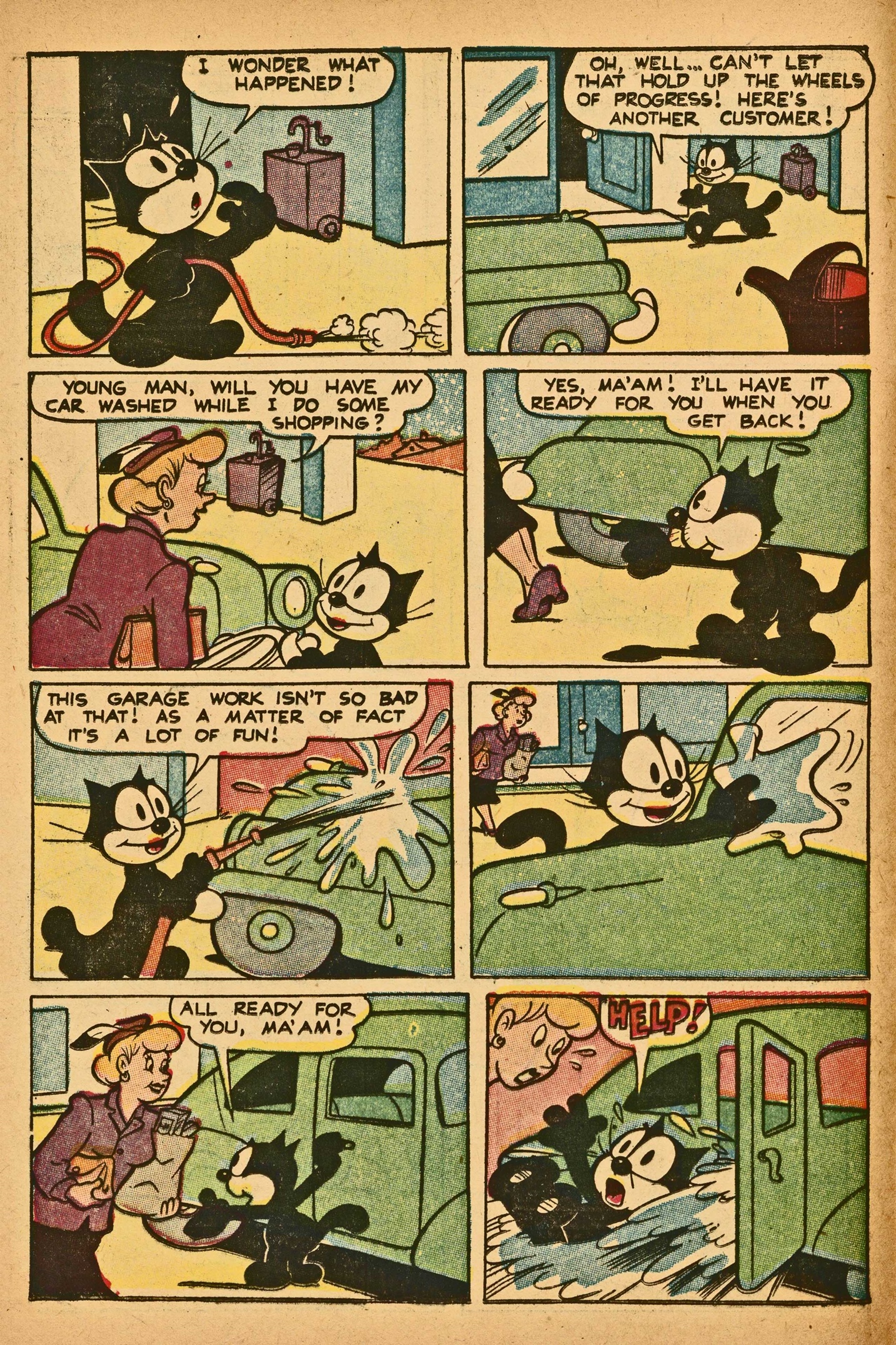 Read online Felix the Cat (1951) comic -  Issue #42 - 14