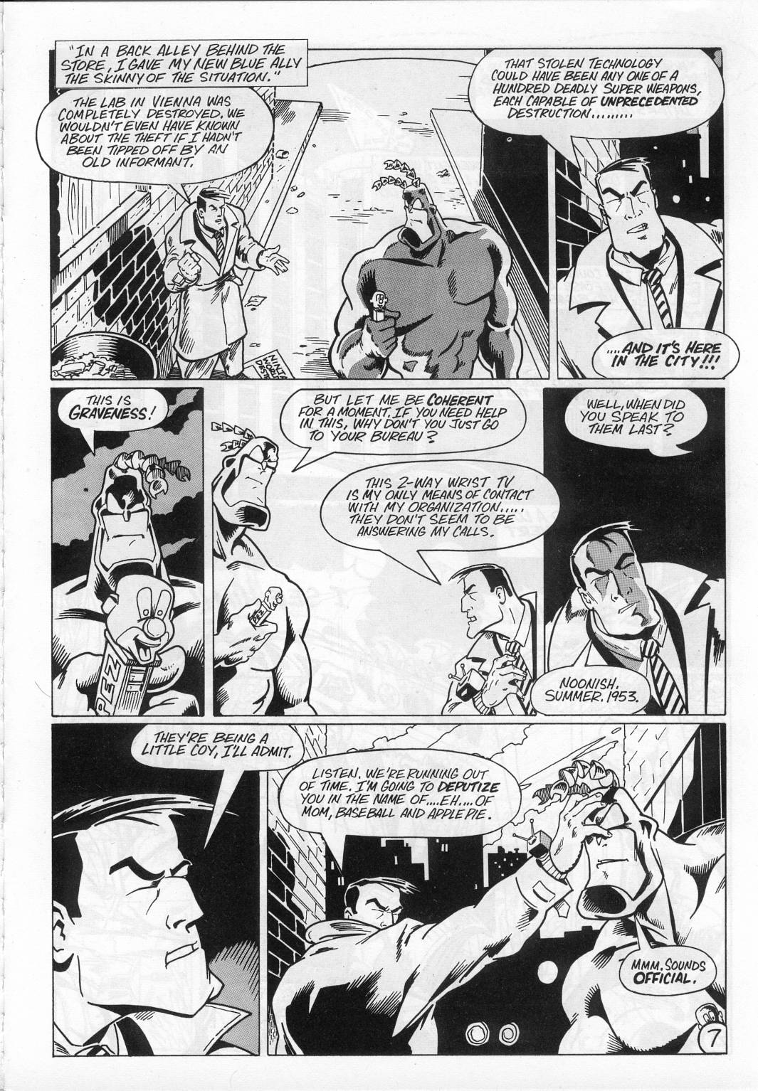 Read online The Tick comic -  Issue #7 - 8
