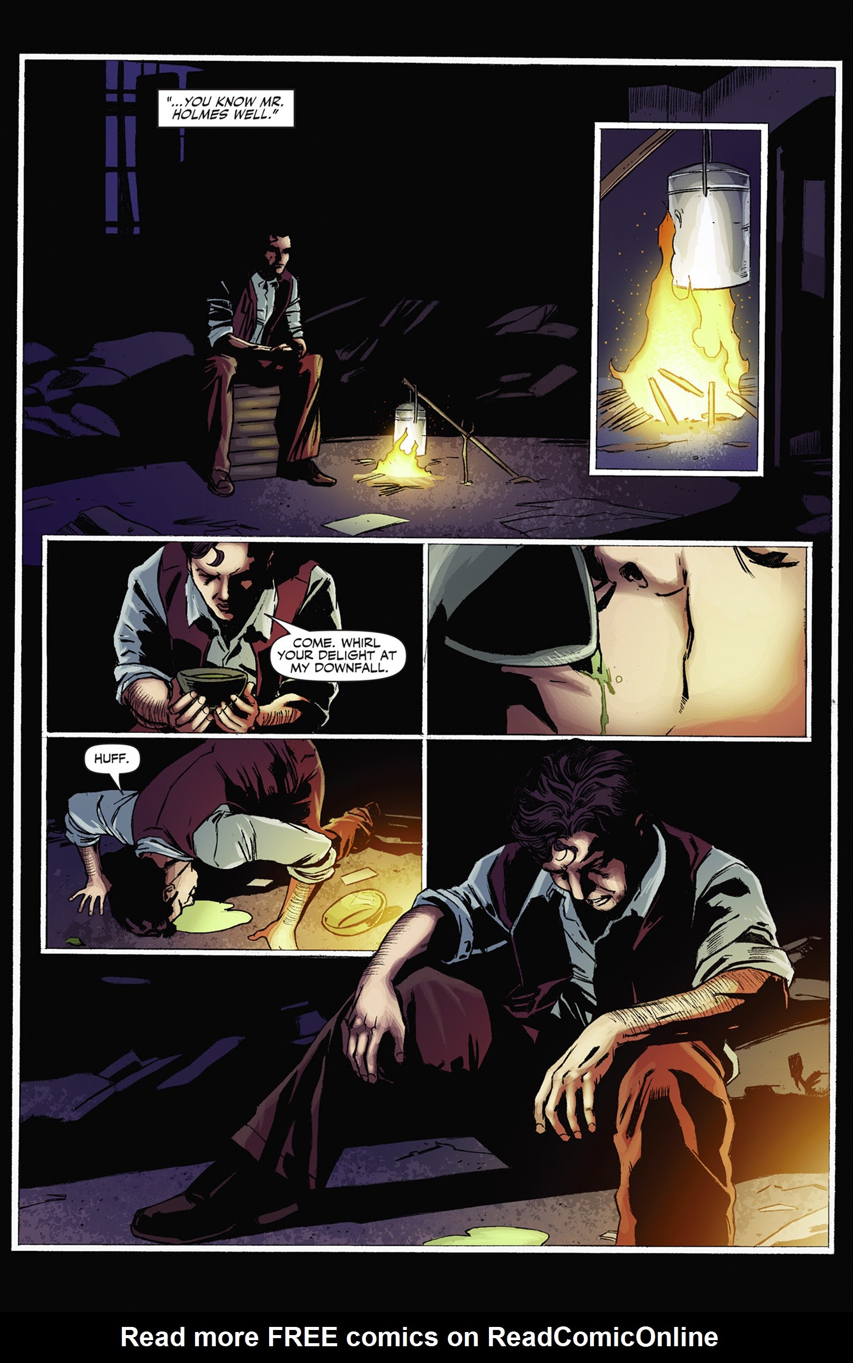 Read online Sherlock Holmes vs. Harry Houdini comic -  Issue #4 - 6