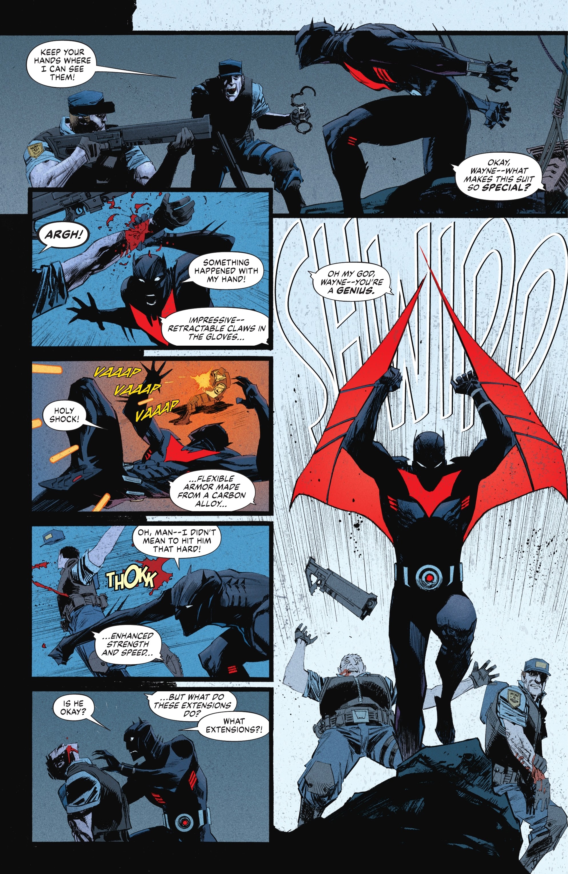 Read online Batman: Beyond the White Knight comic -  Issue #1 - 6