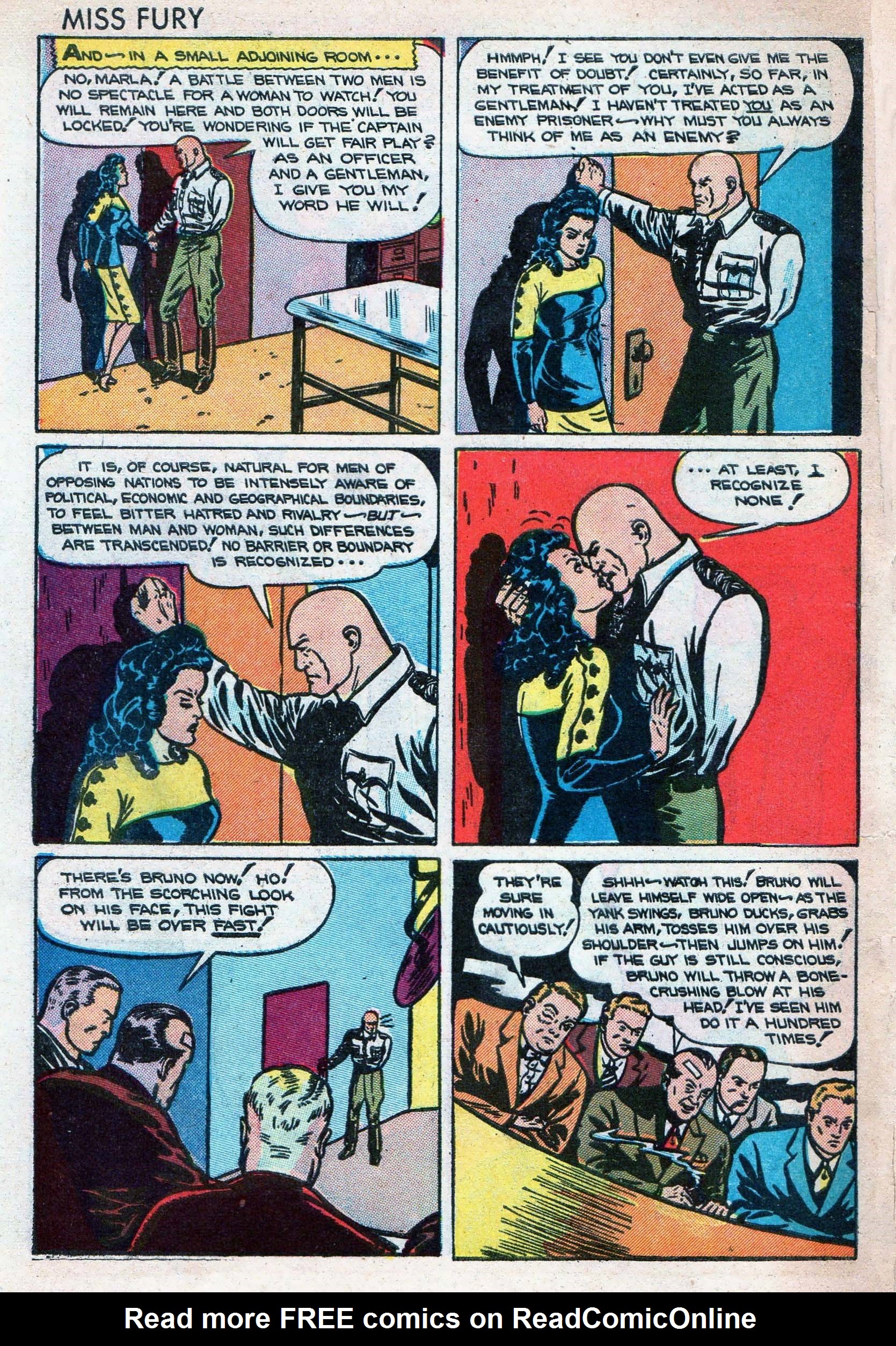 Read online Miss Fury Comics comic -  Issue #5 - 46